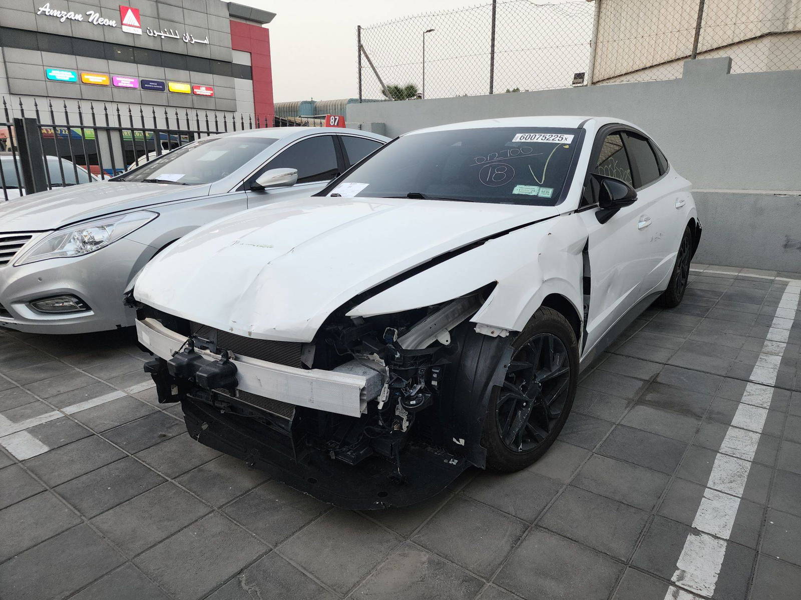 2020 HYUNDAI SONATA — 49742 Miles — Lot 012700 — Al Quoz - Marhaba Auctions Used Cars - Image 5
