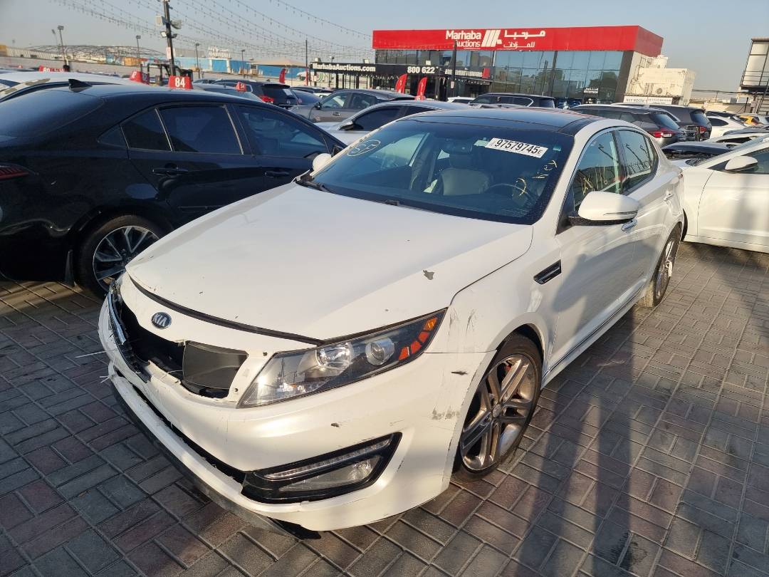 2013 KIA OPTIMA — 123776 Miles — Lot 216081 — Main - Marhaba Auctions Used Cars - Image 4