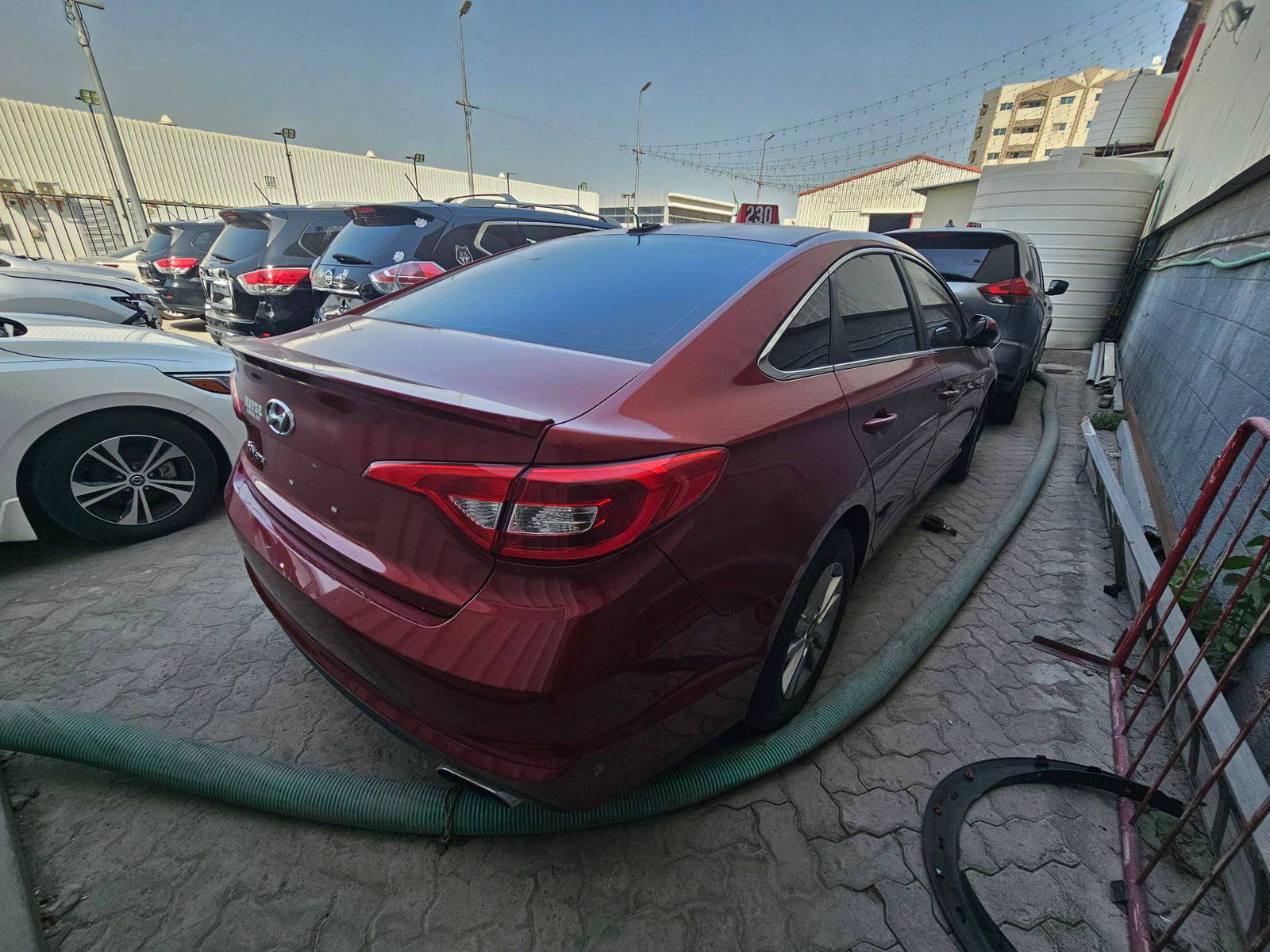 HYUNDAI SONATA 2016 - Marhaba Auction Used Cars - Image 4