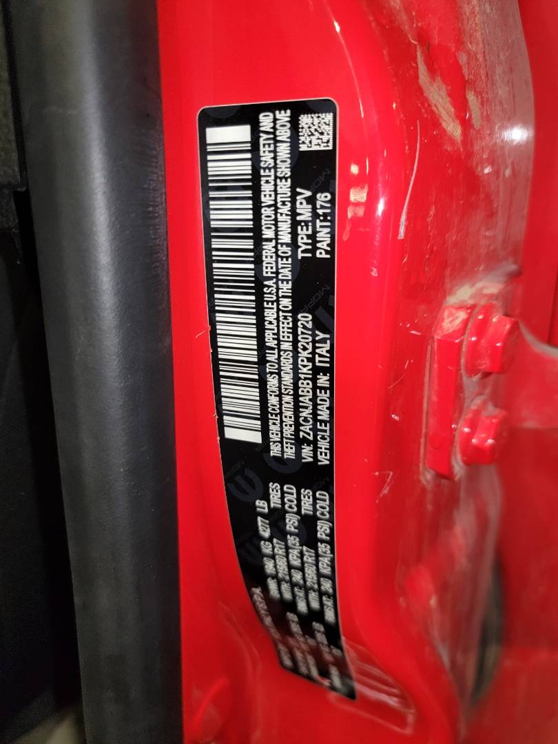 2019 JEEP RENEGADE SPORT — 153899 Miles — Lot PK20720 - Marhaba Auctions Used Cars - Image 9