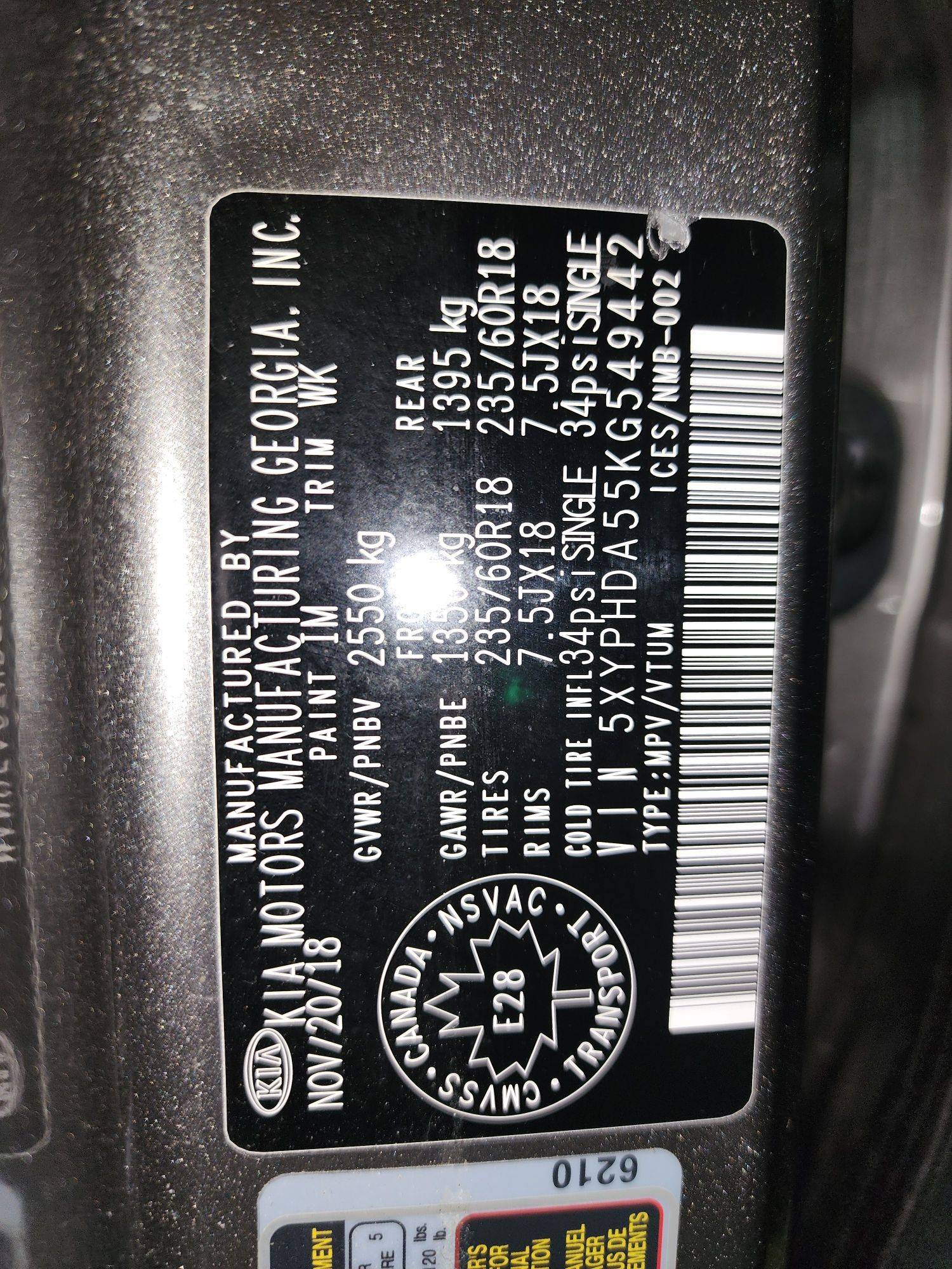 KIA SORENTO 2019 - Marhaba Auction Used Cars - Image 11