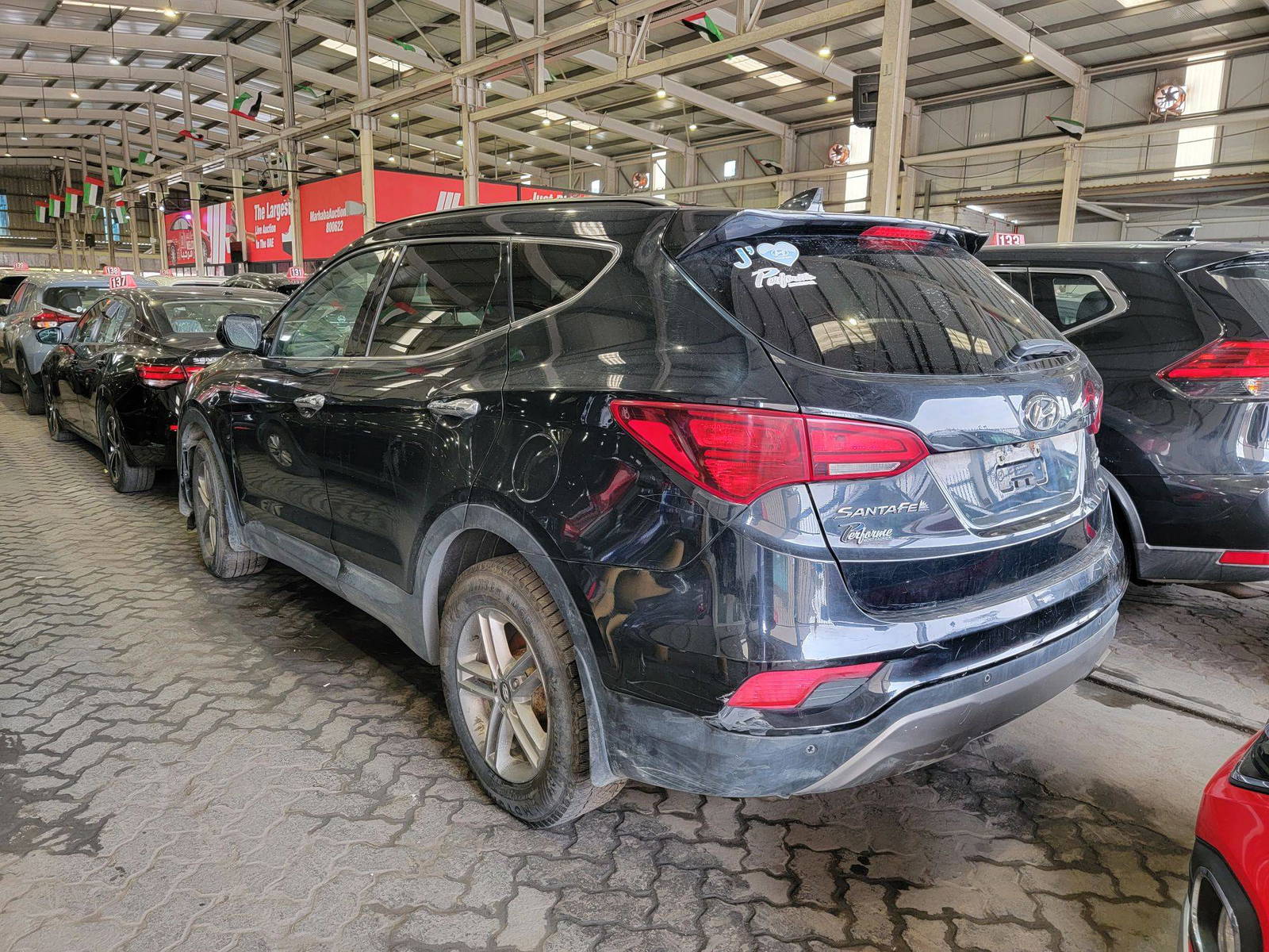 HYUNDAI SANTA FE SPORT 2017 - Marhaba Auction Used Cars - Image 5