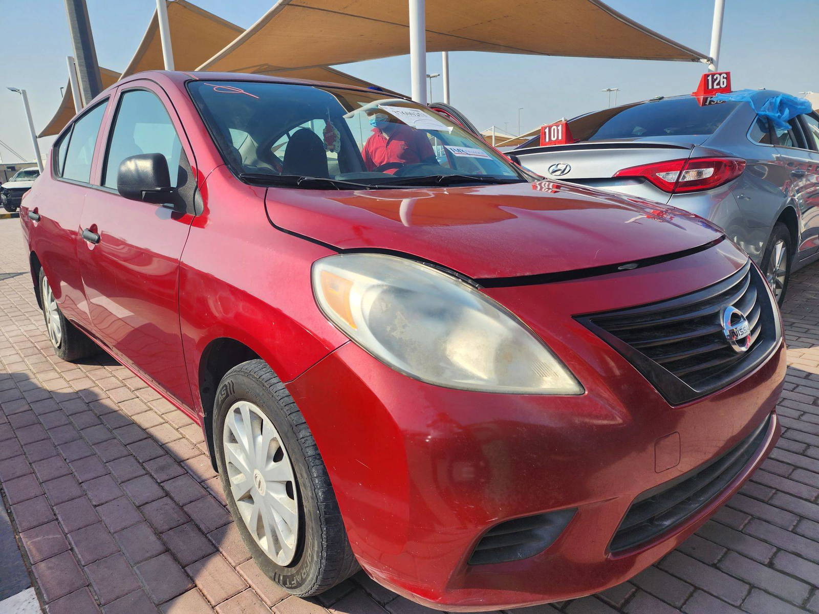 2013 NISSAN VERSA — 204420 Miles — Lot 37600253 - Marhaba Auctions Used Cars - Image 6