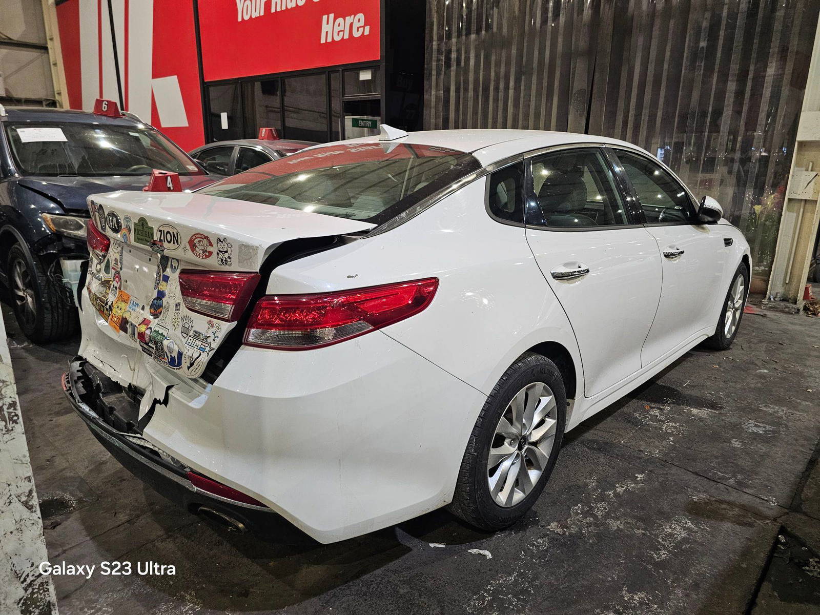 2016 KIA OPTIMA — 184906 Miles — Lot 98210835 — Main - Marhaba Auctions Used Cars - Image 3
