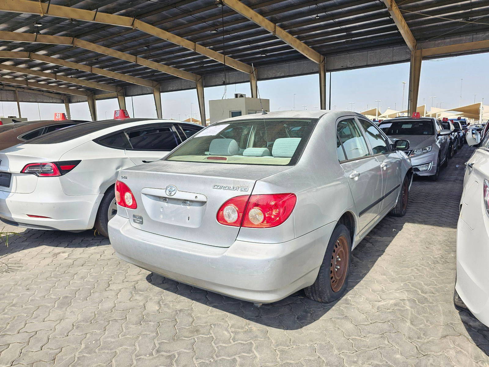 2008 TOYOTA COROLLA — 124753 Miles — Lot 61566385 — Souq - Marhaba Auctions Used Cars - Image 3