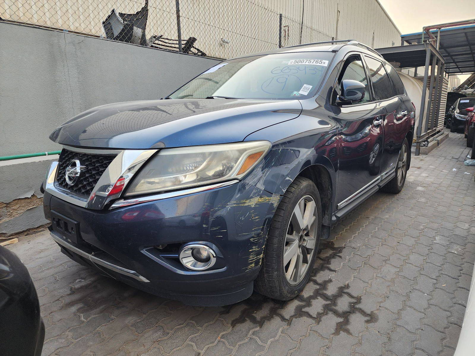 2014 NISSAN PATHFINDER — 161958 Miles — Lot 50075765 — Al Quoz - Marhaba Auctions Used Cars - Image 3