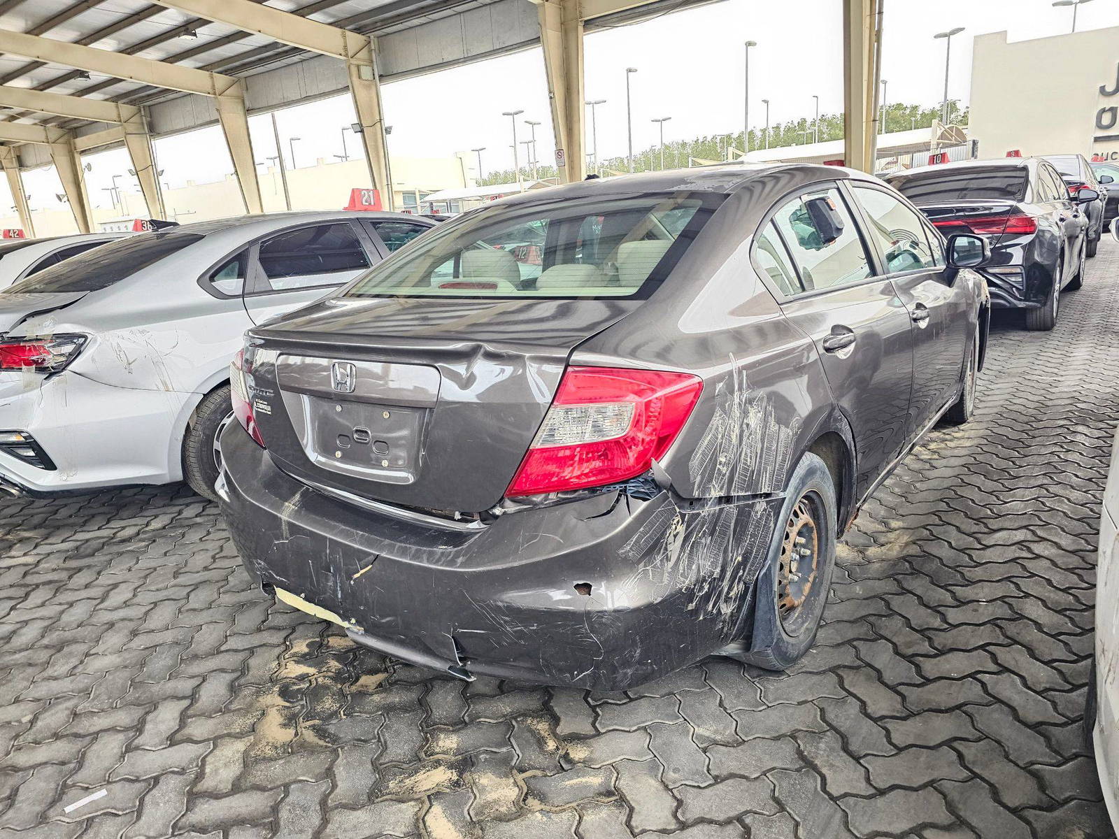 HONDA CIVIC 2012 - Marhaba Auction Used Cars - Image 3