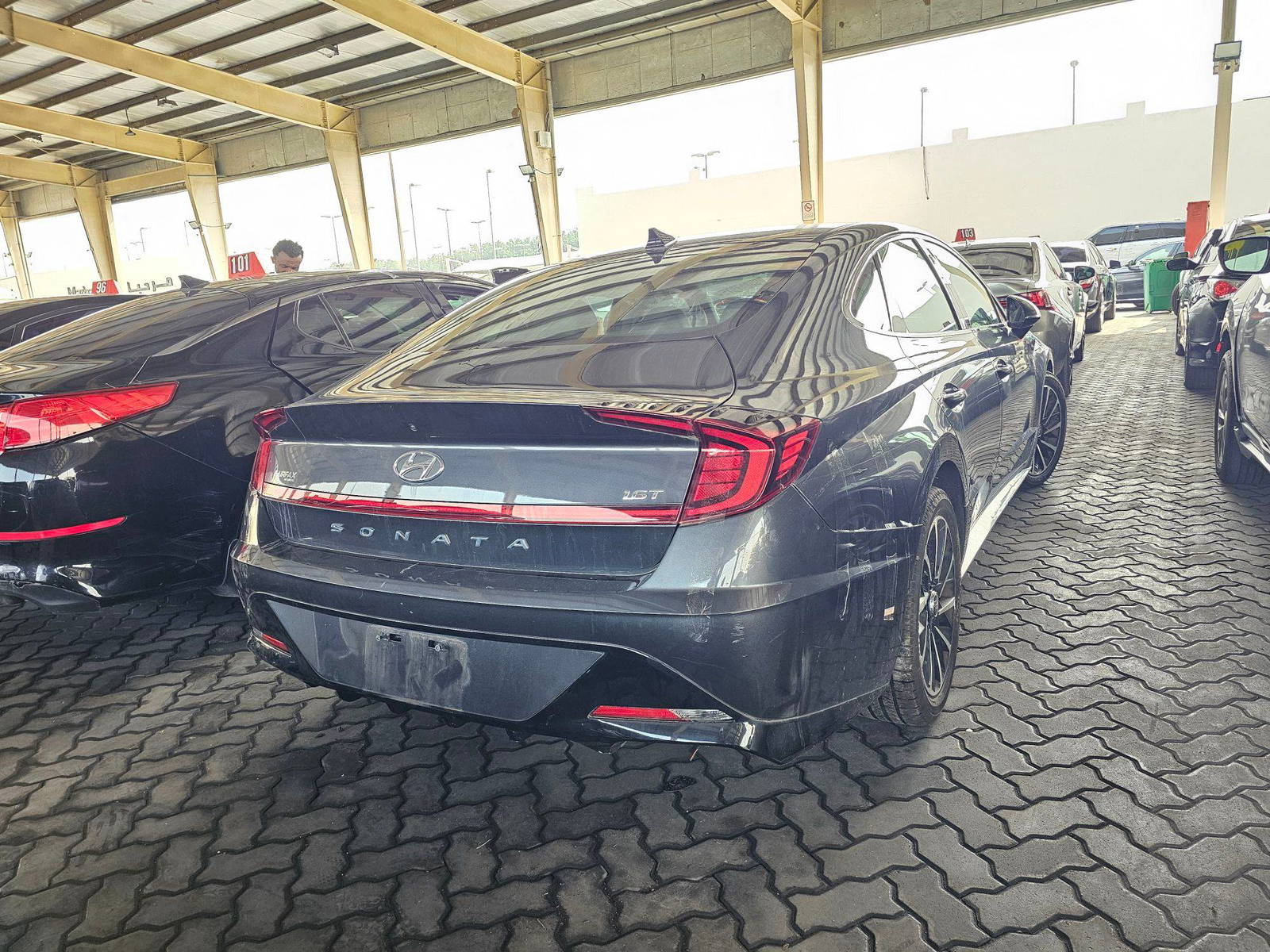 2020 HYUNDAI SONATA — 53341 Miles — Lot H018923 — Main - Marhaba Auctions Used Cars - Image 3
