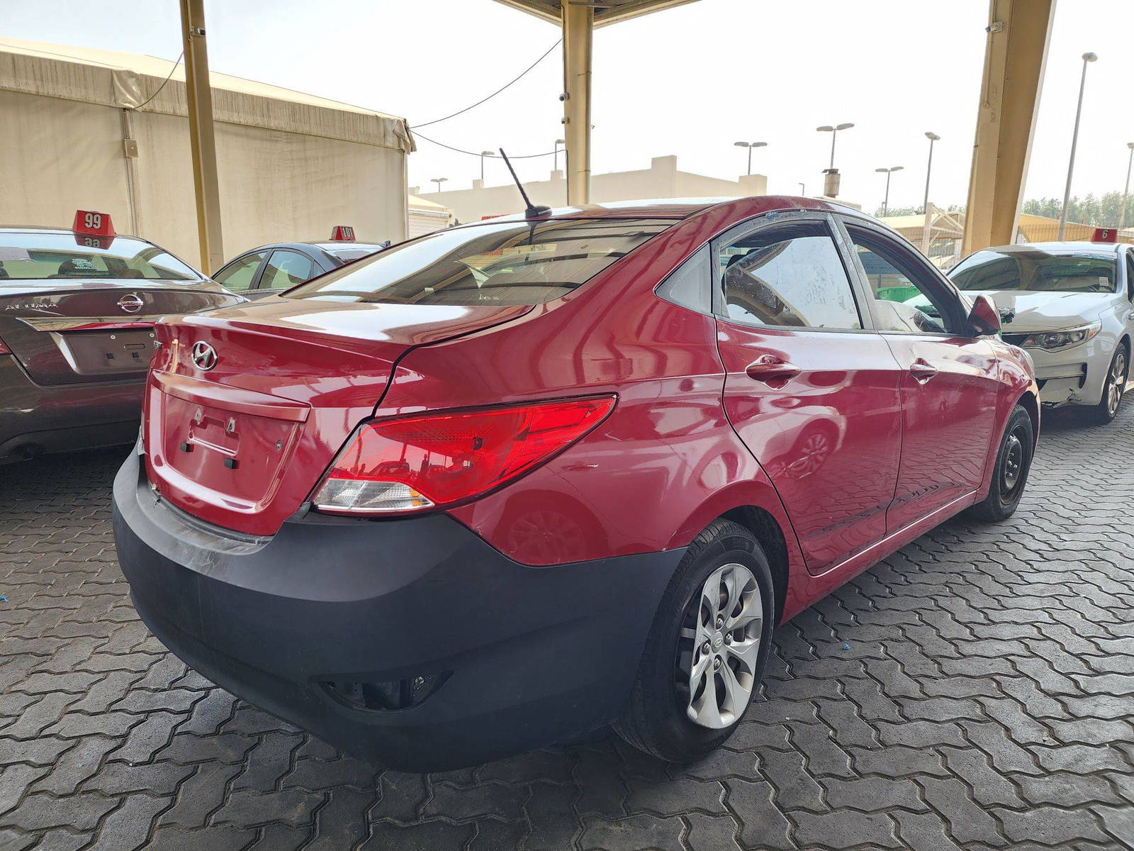 2017 HYUNDAI ACCENT — 152349 Miles — Lot 48138414 — Souq - Marhaba Auctions Used Cars - Image 3
