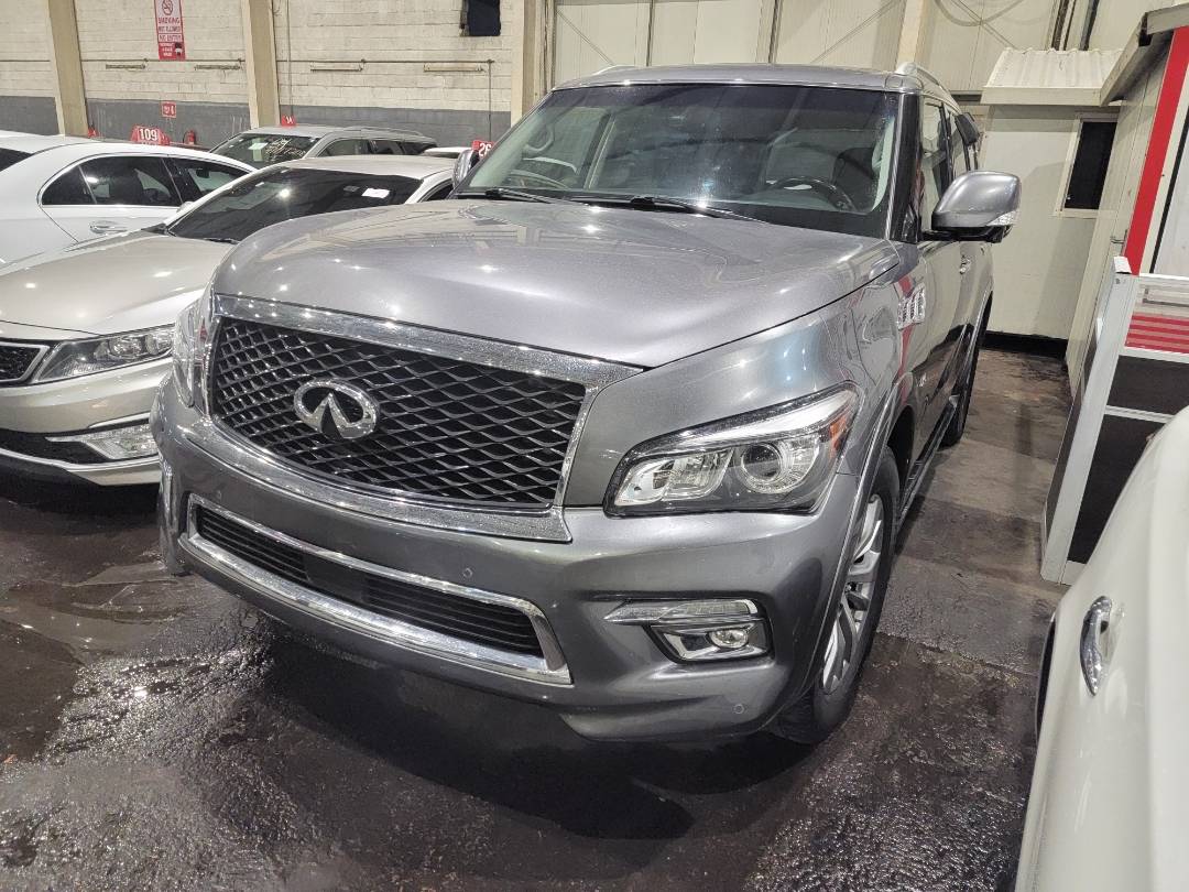 2017 INFINITI QX80 — 107876 Miles — Lot 153716 — Main - Marhaba Auctions Used Cars - Image 4