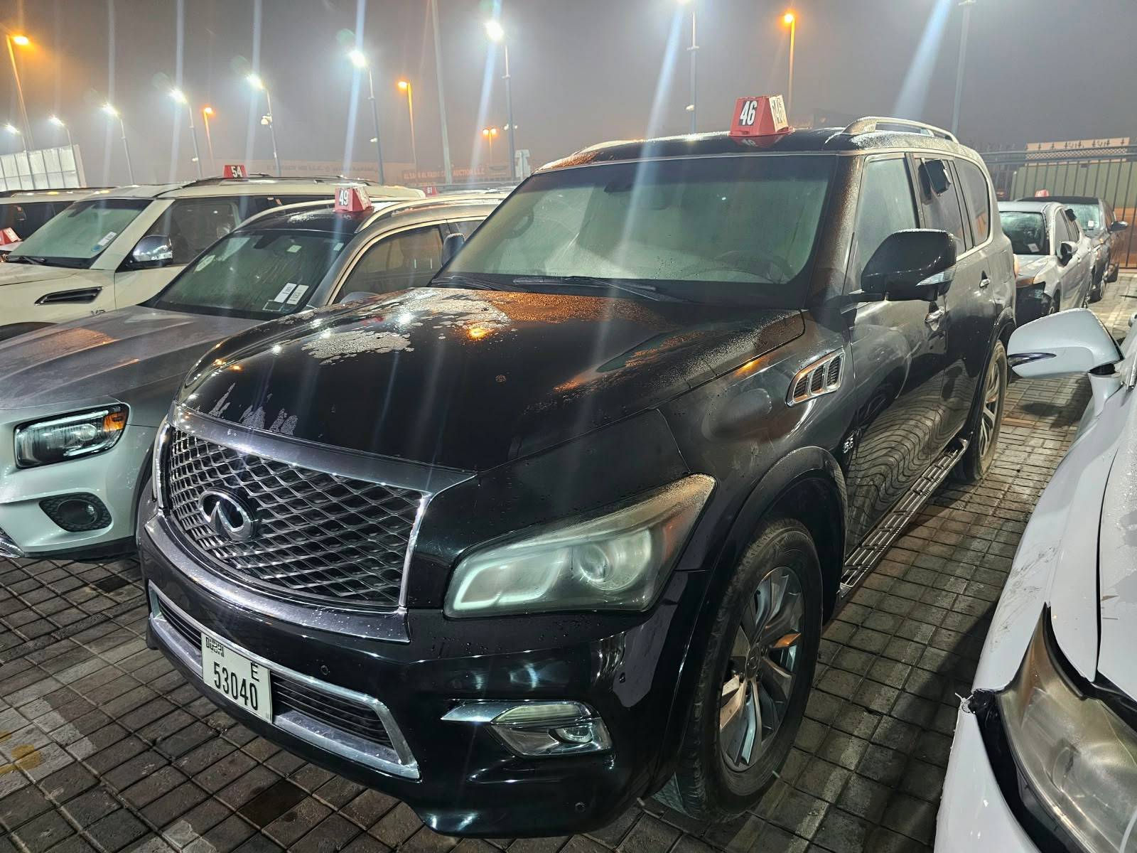2017 INFINITI QX80 — 156707 Miles — Lot AZ2NF8H9642741 - Marhaba Auctions Used Cars - Image 2