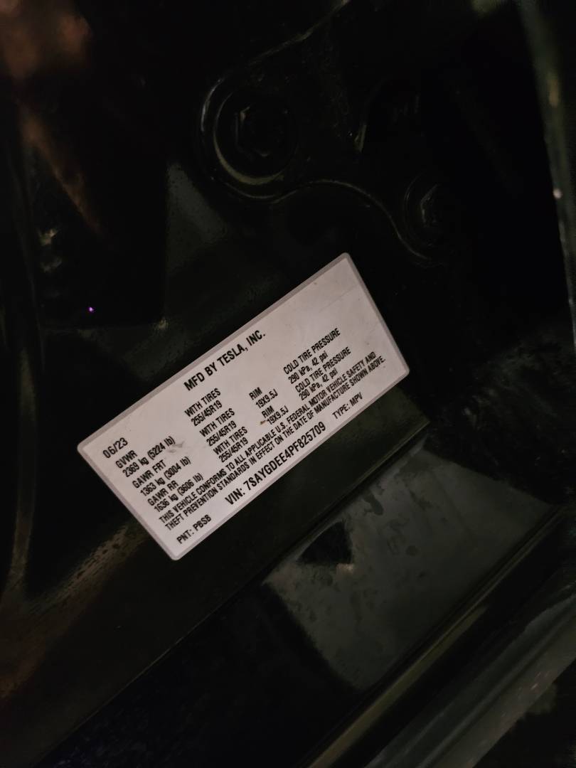 2023 TESLA MODEL Y — 155891 KM — Lot 45062815 — Souq - Marhaba Auctions Used Cars - Image 9