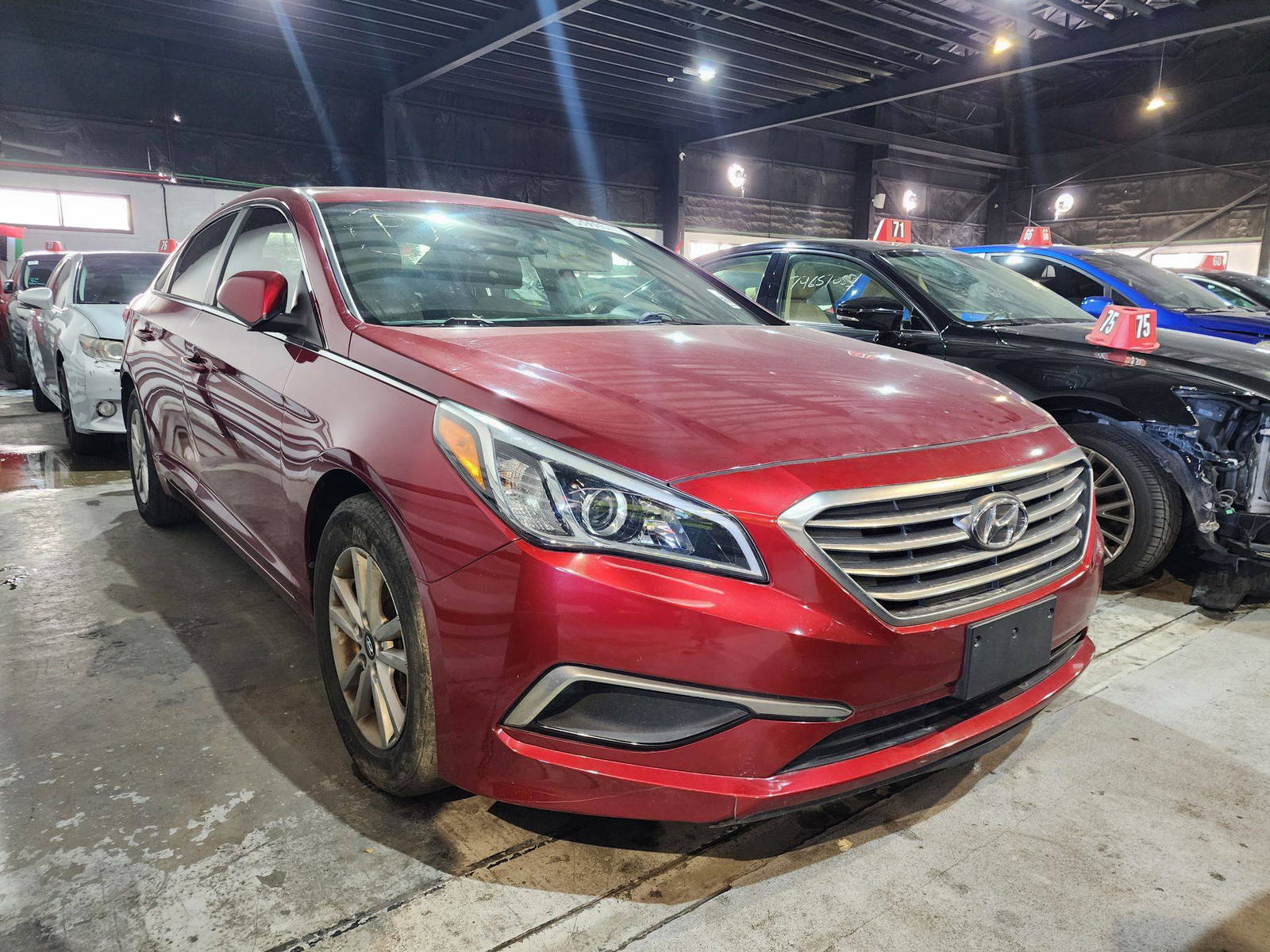 2016 HYUNDAI SONATA — 135943 Miles — Lot 63808 — Al Quoz - Marhaba Auctions Used Cars - Image 4