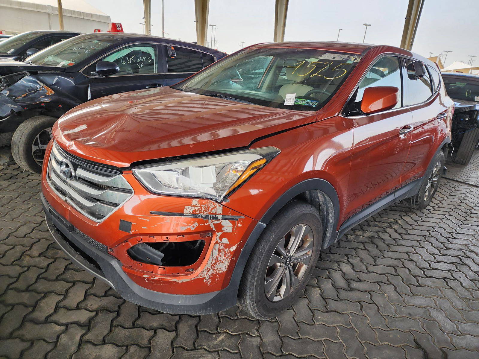2015 HYUNDAI SANTA FE SPORT — 144828 Miles — Lot 4525 - Marhaba Auctions Used Cars - Image 8