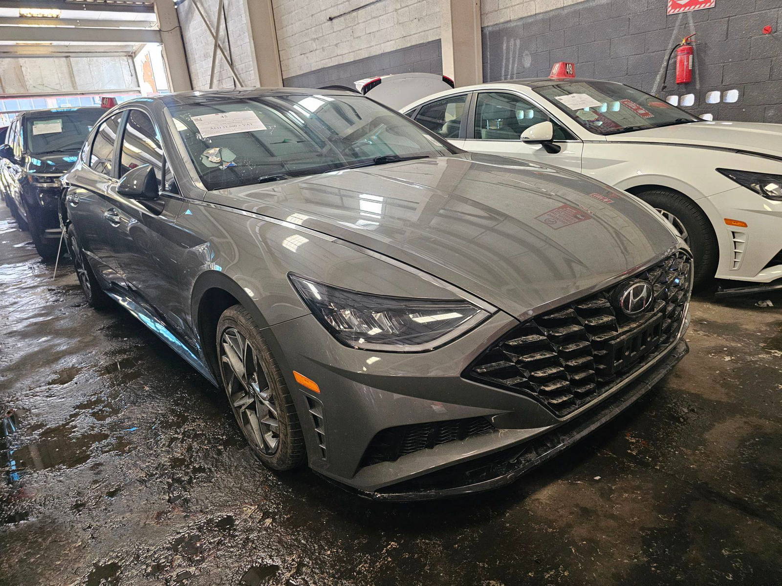 2023 HYUNDAI SONATA — 55333 Miles — Lot 43778373 — Main - Marhaba Auctions Used Cars - Image 3
