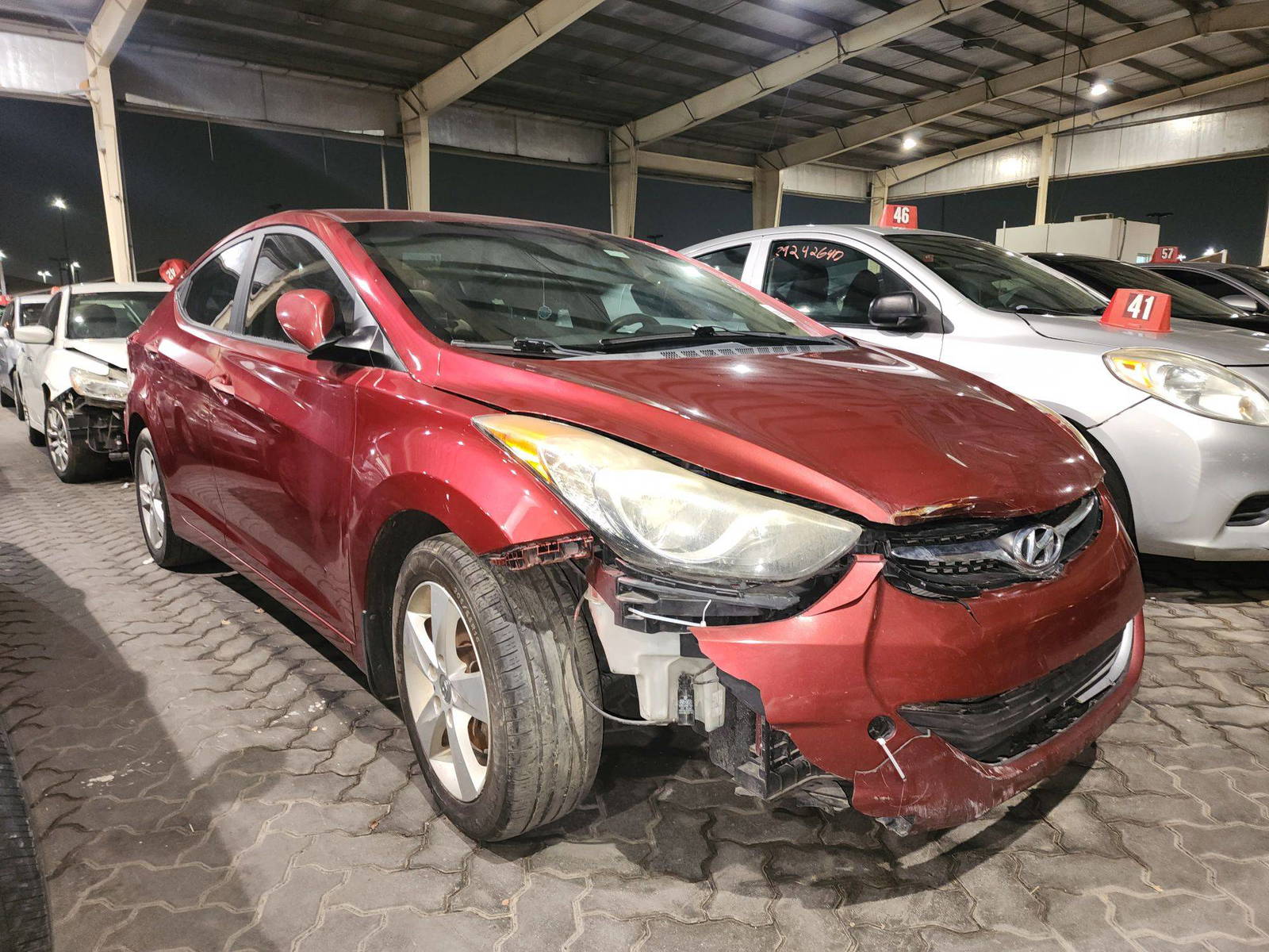 2013 HYUNDAI ELANTRA — 171131 Miles — Lot 4645 — Souq - Marhaba Auctions Used Cars - Image 4