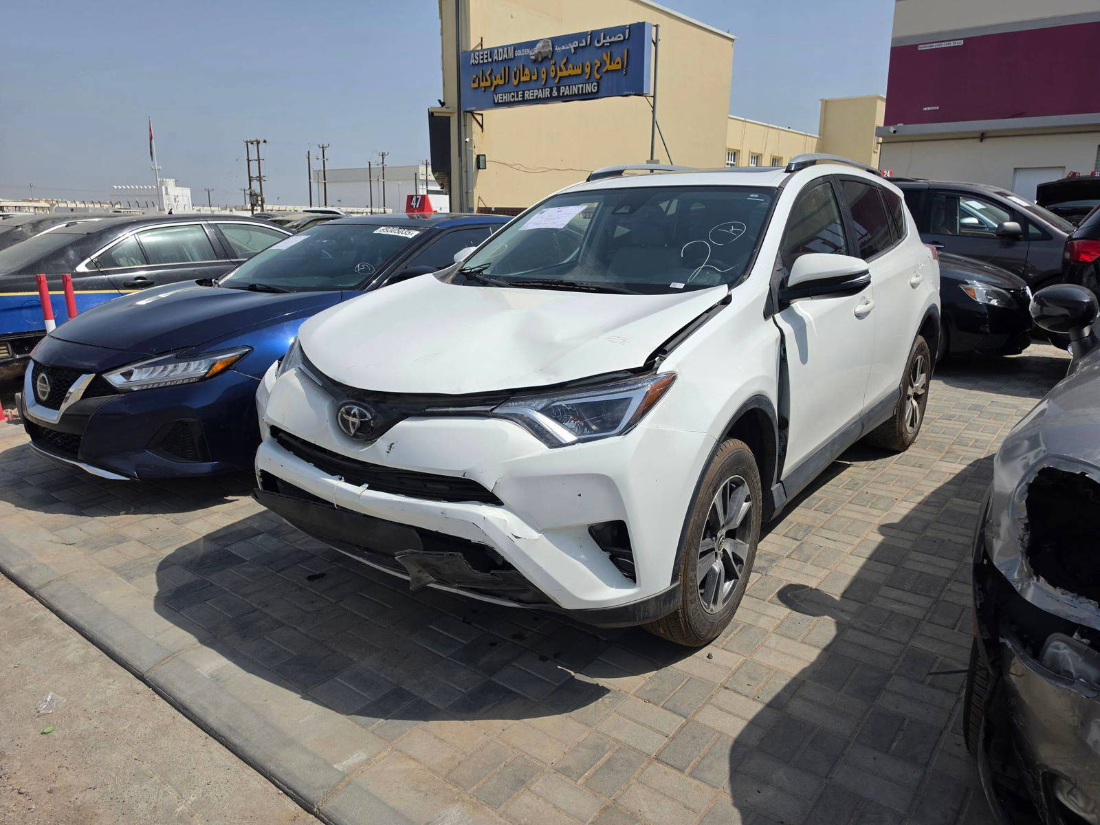 2018 TOYOTA RAV4 — 104666 Miles — Lot EV9JJ185078 - Marhaba Auctions Used Cars - Image 3