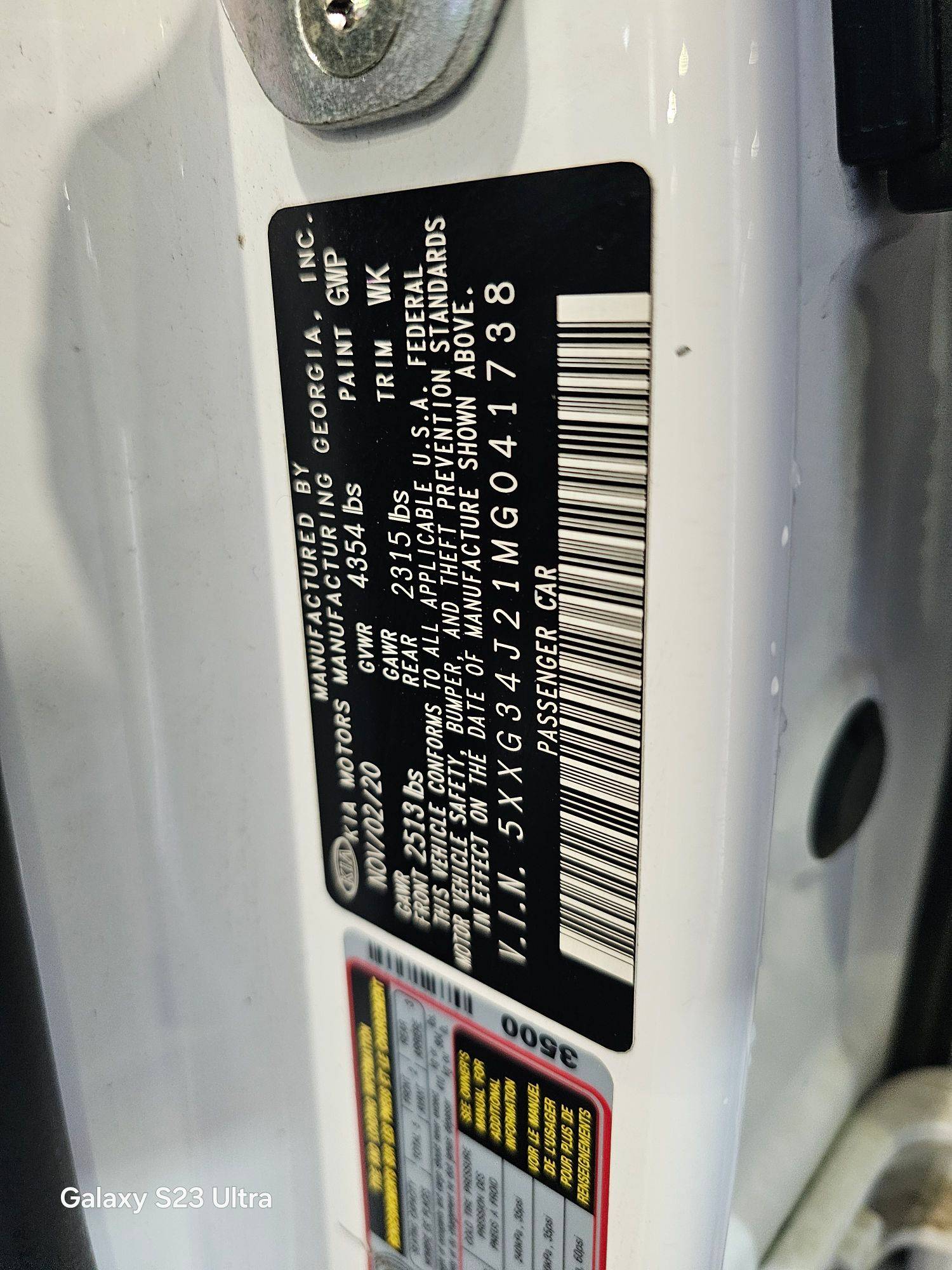 KIA K5 2021 - Marhaba Auction Used Cars - Image 10