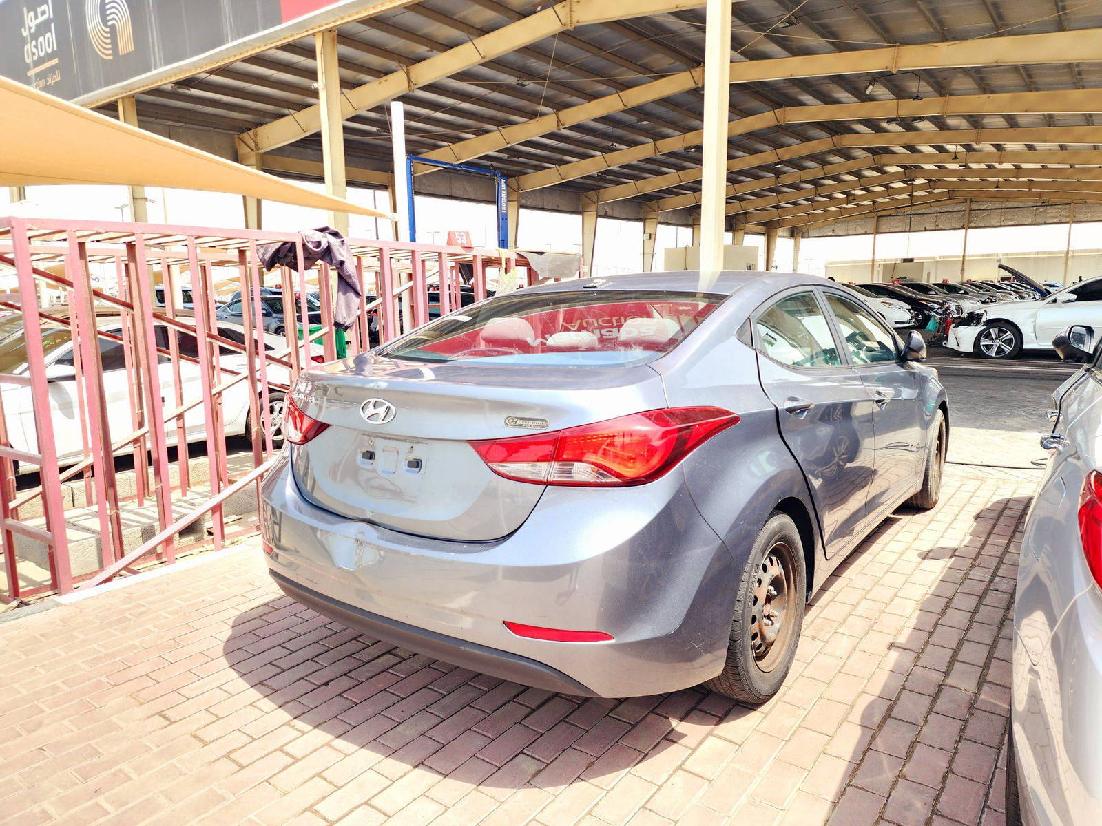 2016 HYUNDAI ELANTRA — 148347 Miles — Lot 79685224 — Souq - Marhaba Auctions Used Cars - Image 3