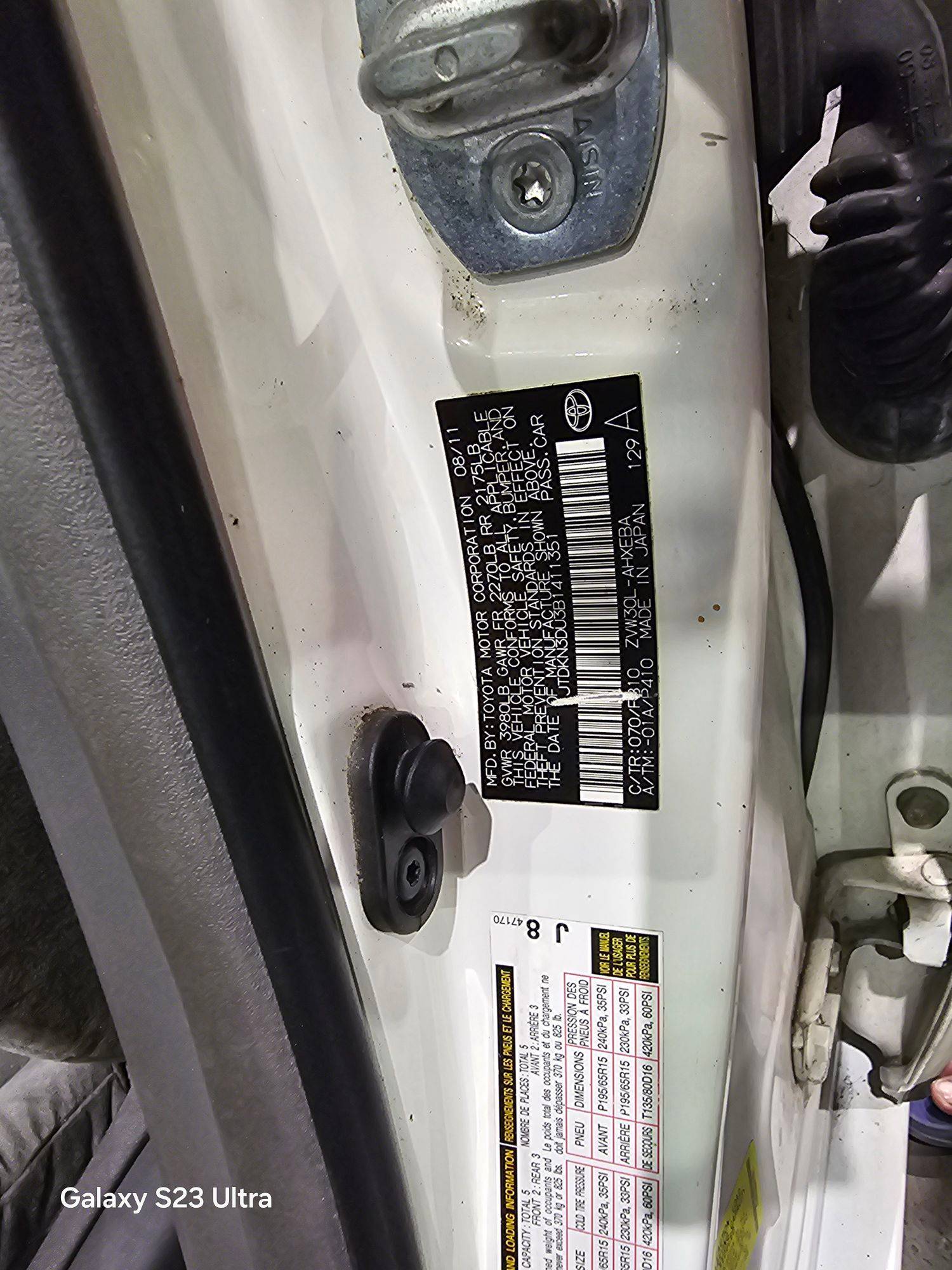 TOYOTA PRIUS 2011 - Marhaba Auction Used Cars - Image 10