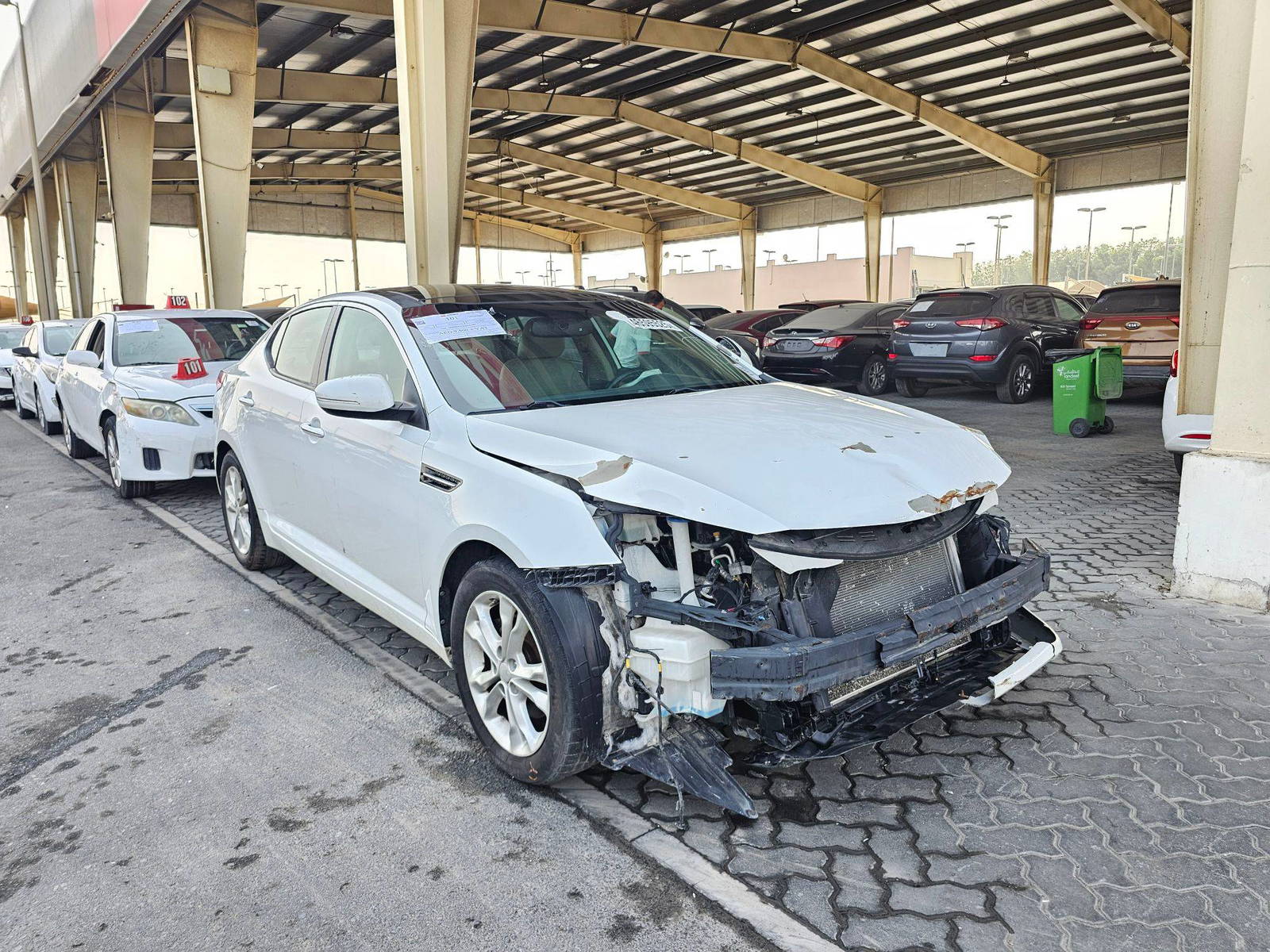 2013 KIA OPTIMA — 150993 Miles — Lot 4A74D — Souq - Marhaba Auctions Used Cars - Image 4