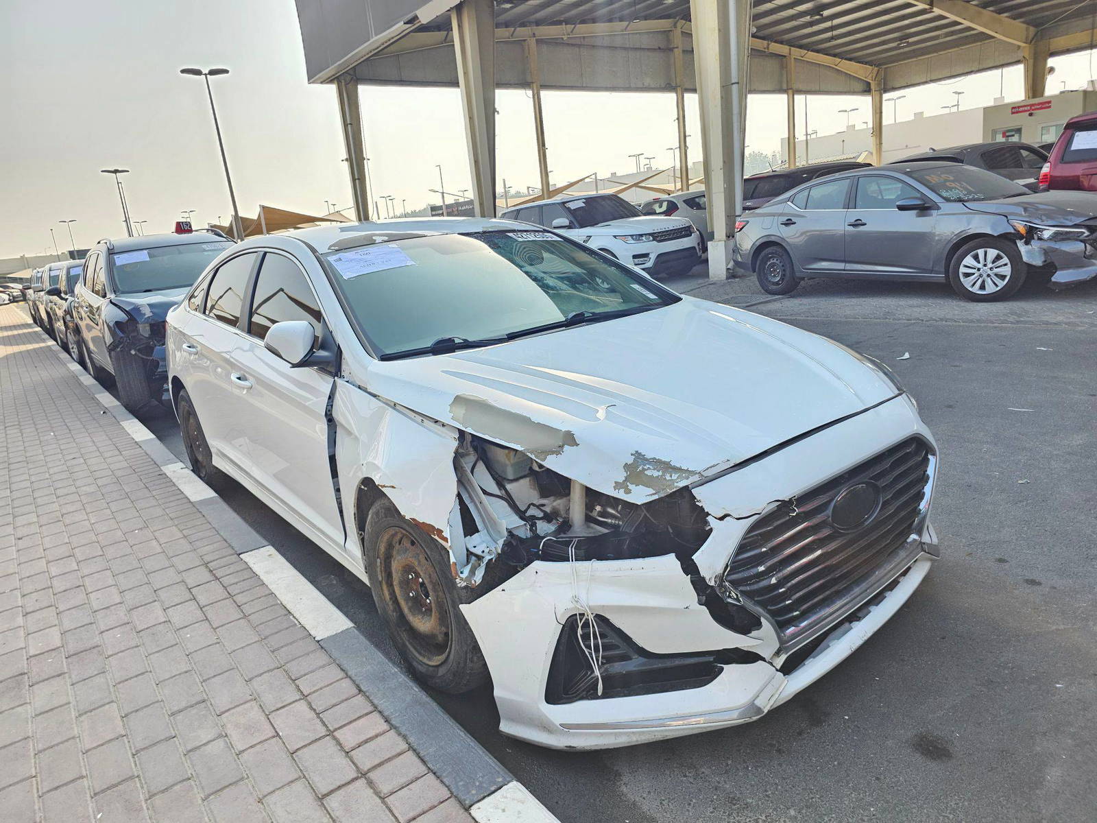 2018 HYUNDAI SONATA — 123749 KM — Lot 42712505 — Souq - Marhaba Auctions Used Cars - Image 3