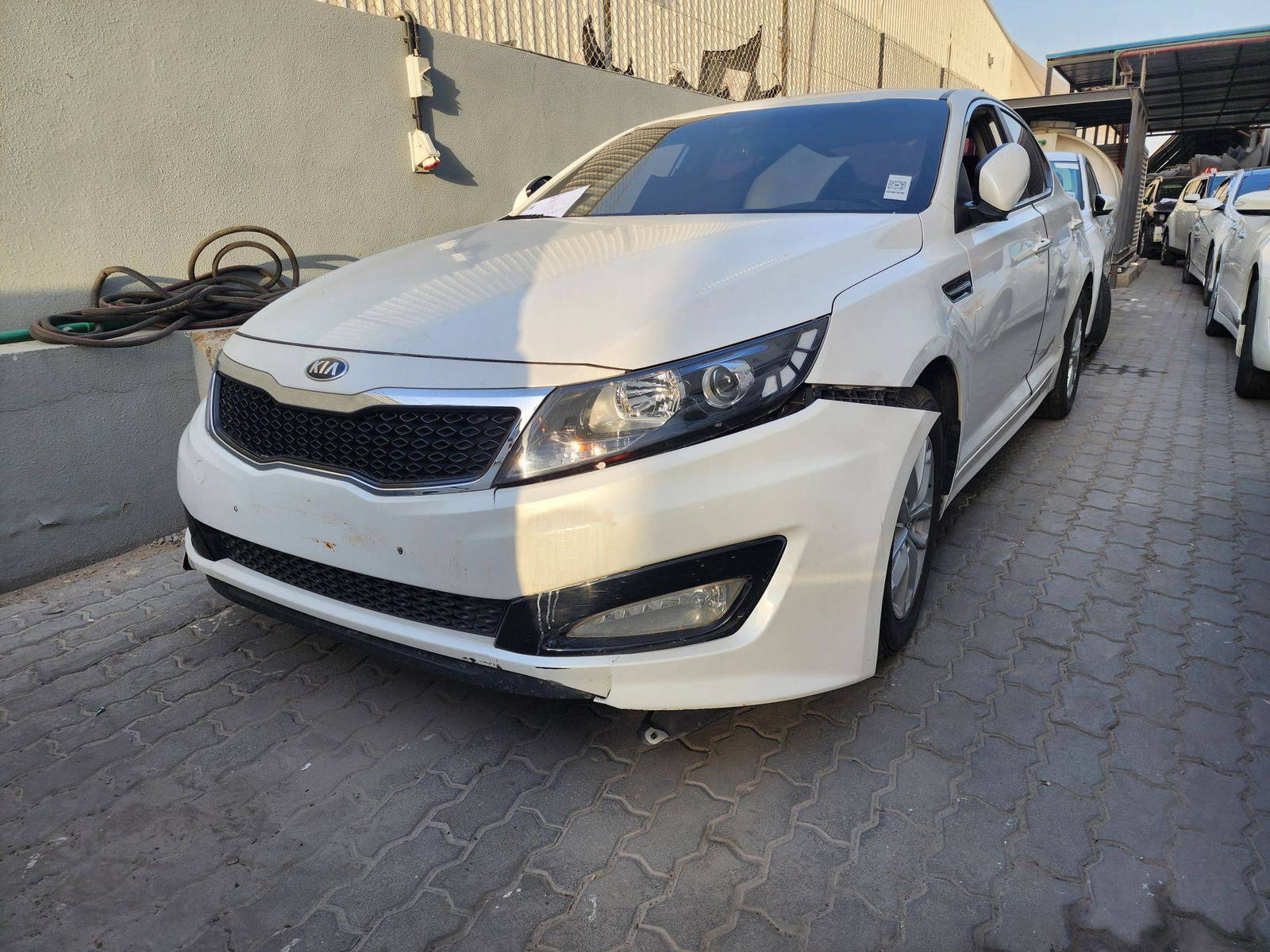 2013 KIA K5 — 99809 KM — Lot 397477 — Al Quoz - Marhaba Auctions Used Cars - Image 4