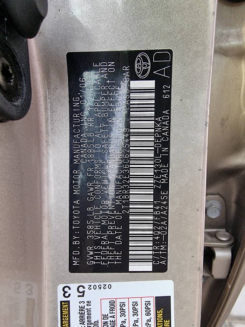 TOYOTA COROLLA 2006 - Marhaba Auction Used Cars - Image 10