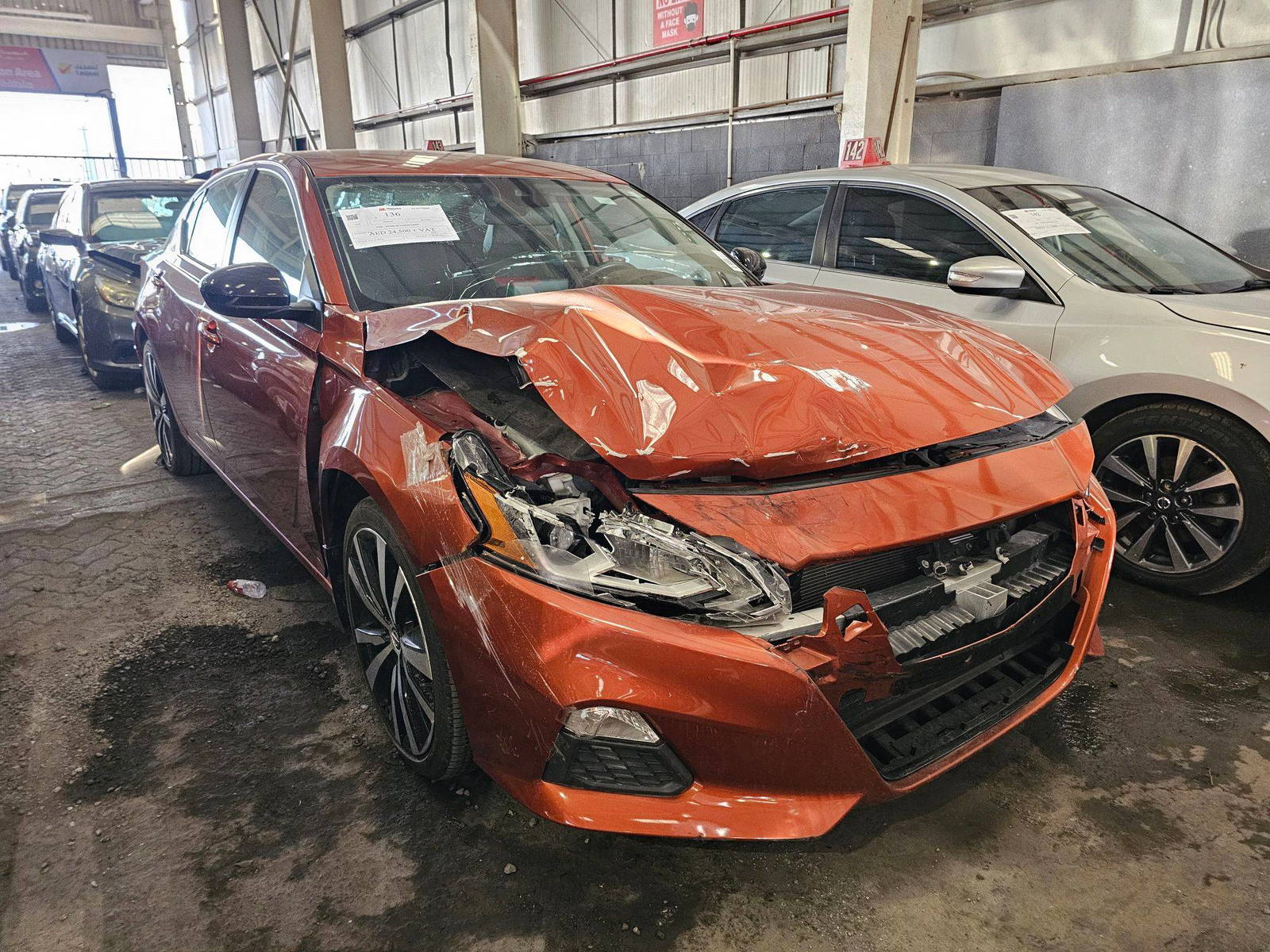 2022 NISSAN ALTIMA — 25143 Miles — Lot 42621594 — Main - Marhaba Auctions Used Cars - Image 4