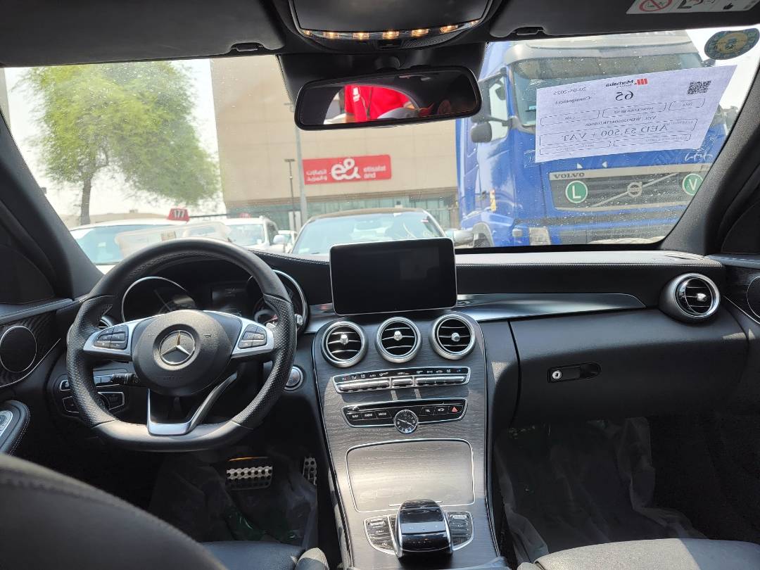 2015 MERCEDES BENZ C200 — 144906 KM — Lot R108966 — Main - Marhaba Auctions Used Cars - Image 8