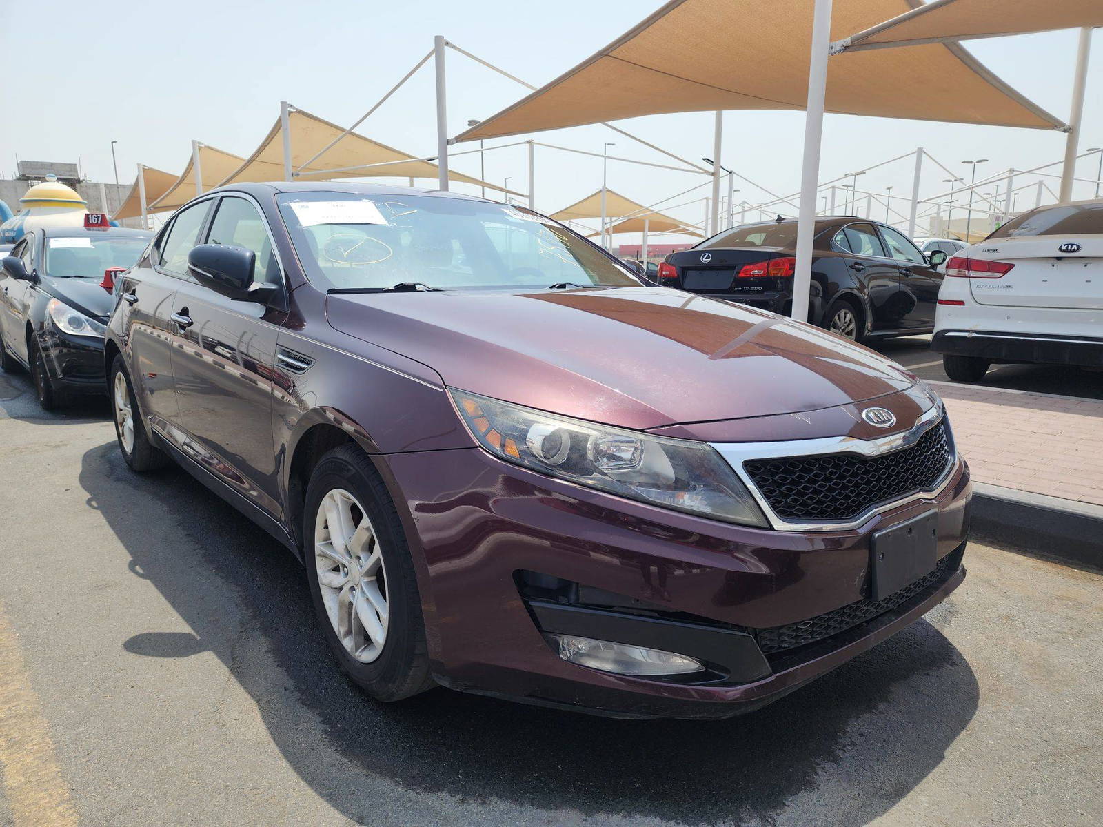 2012 KIA OPTIMA — 253662 Miles — Lot 46930694 — Main - Marhaba Auctions Used Cars - Image 3
