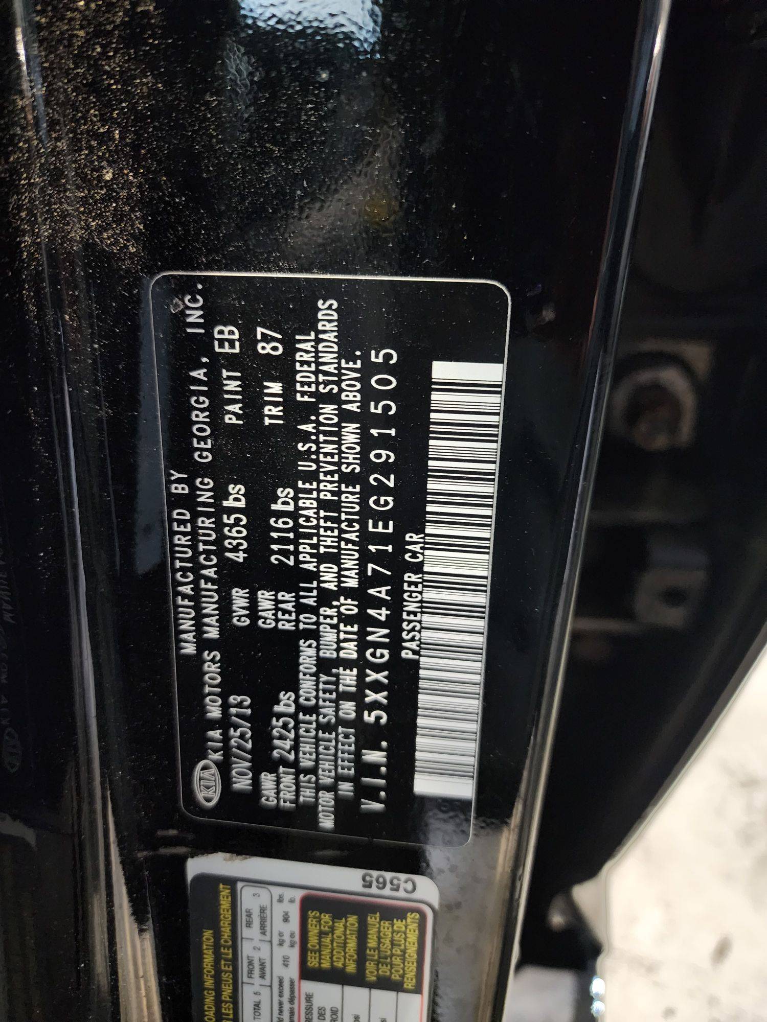 KIA OPTIMA 2014 - Marhaba Auction Used Cars - Image 12