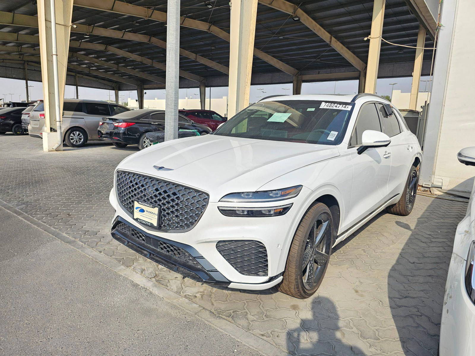 2024 GENESIS GV70 — 6024 Miles — Lot 74824714 — Main - Marhaba Auctions Used Cars - Image 3