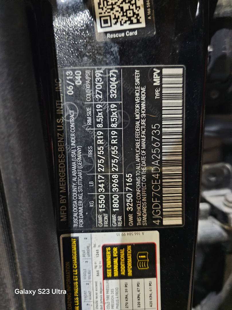 MERCEDES BENZ GL 450 2013 - Marhaba Auction Used Cars - Image 11