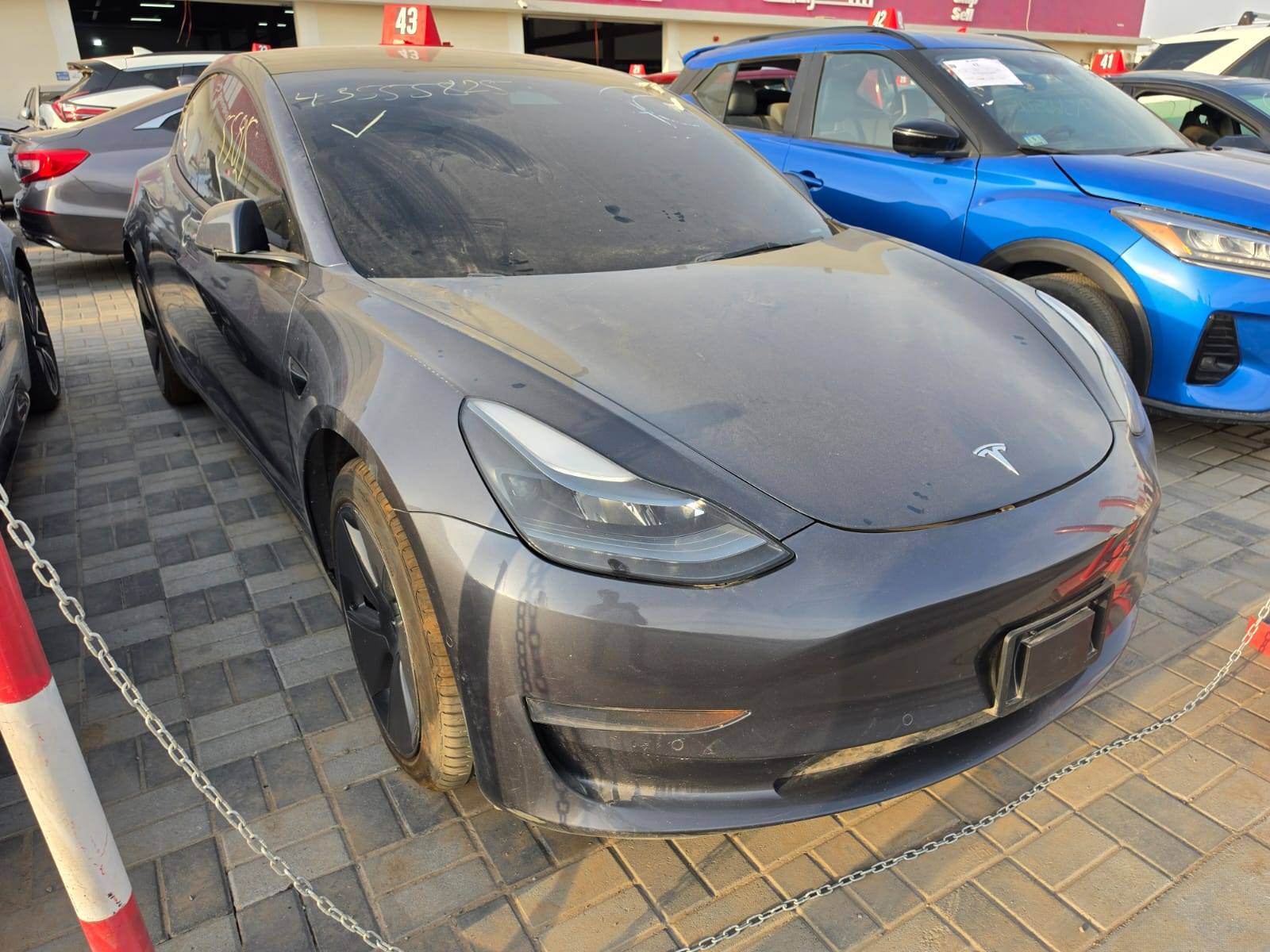 2022 TESLA MODEL 3 — sold — 113688 Miles — Lot 43555825 - Marhaba Auctions Used Cars - Image 6