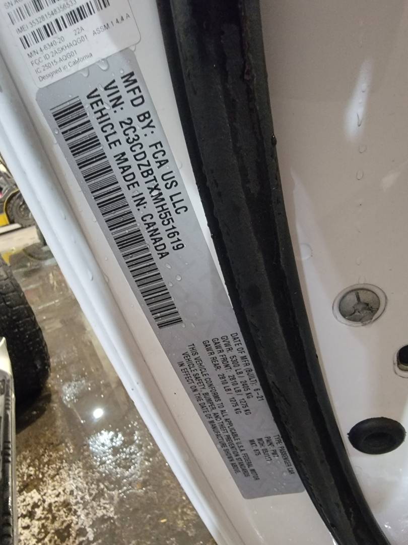 2021 DODGE CHALLENGER — 43673 Miles — Lot MH551619 — Souq - Marhaba Auctions Used Cars - Image 11