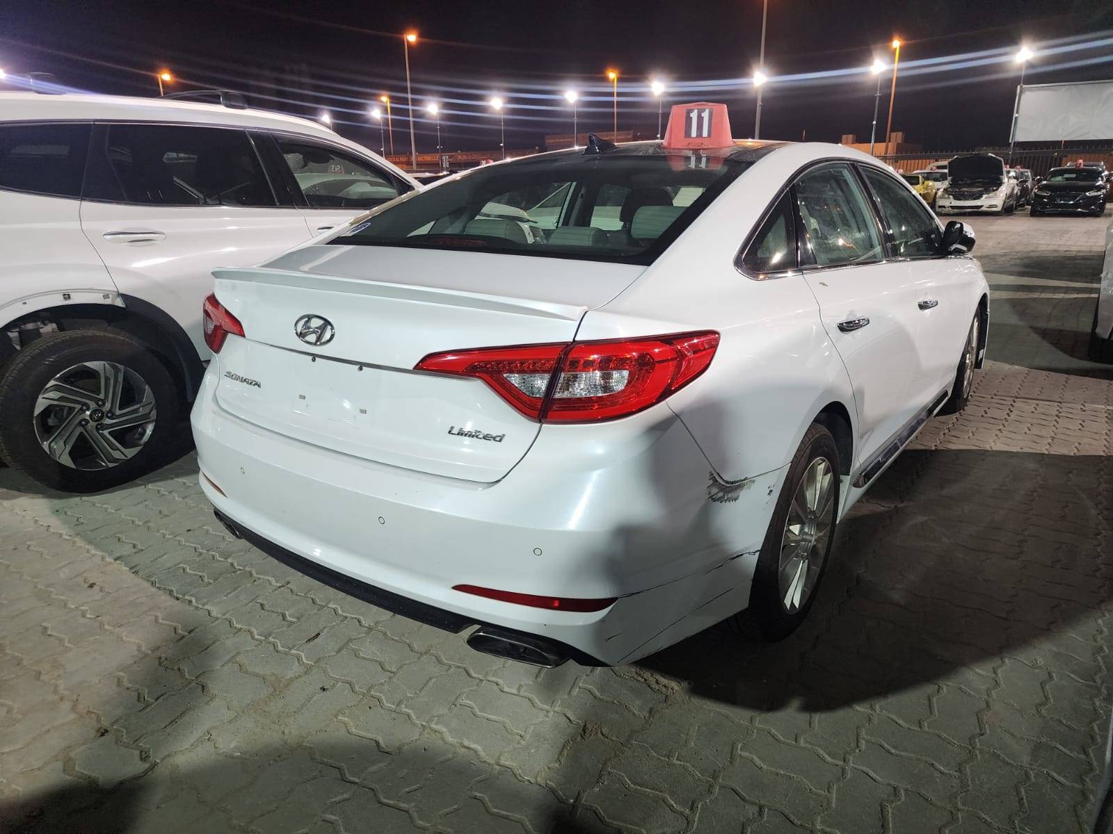 2015 HYUNDAI SONATA SPORT — 182543 Miles — Lot 87445735 — Al Sajaa - Marhaba Auctions Used Cars - Image 7