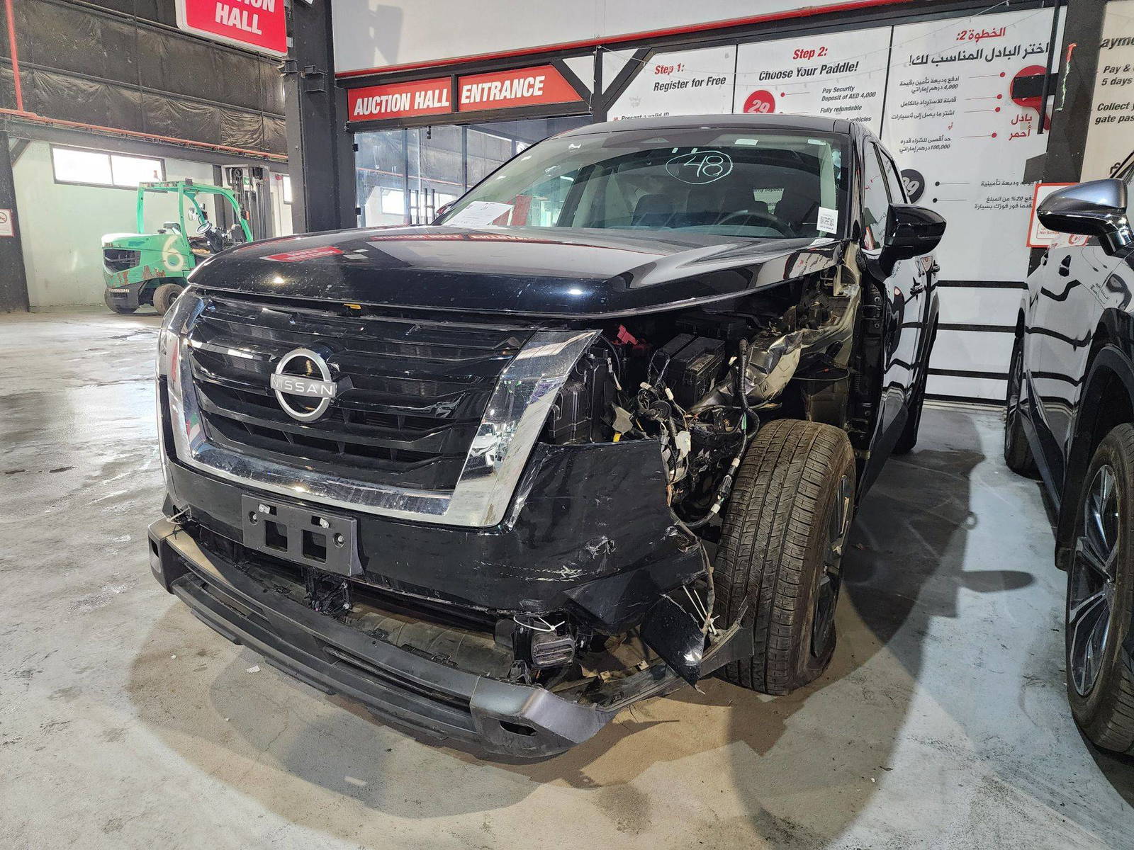 2022 NISSAN PATHFINDER — sold — 29306 Miles — Lot 43039180 — Main - Marhaba Auctions Used Cars - Image 3