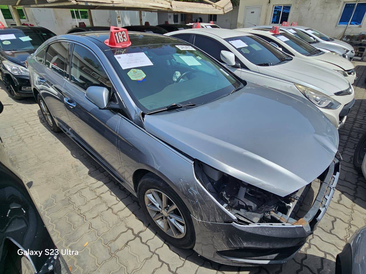 2015 HYUNDAI SONATA — 210686 KM — Lot 54654975 — Main - Marhaba Auctions Used Cars - Image 3