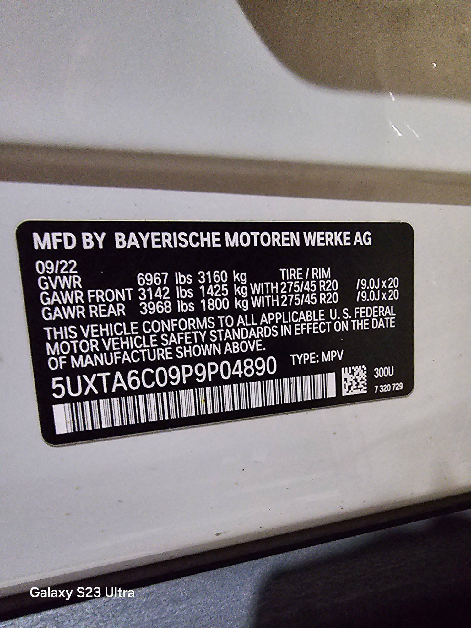 BMW X5 XDRIVE45E 2023 - Marhaba Auction Used Cars - Image 13