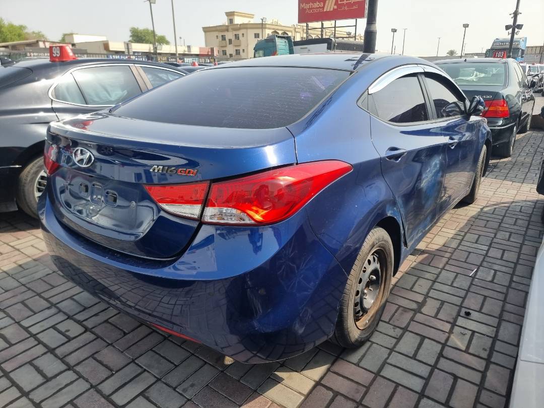 2012 HYUNDAI AVANTE — 63119 KM — Lot 215487 — Souq - Marhaba Auctions Used Cars - Image 4