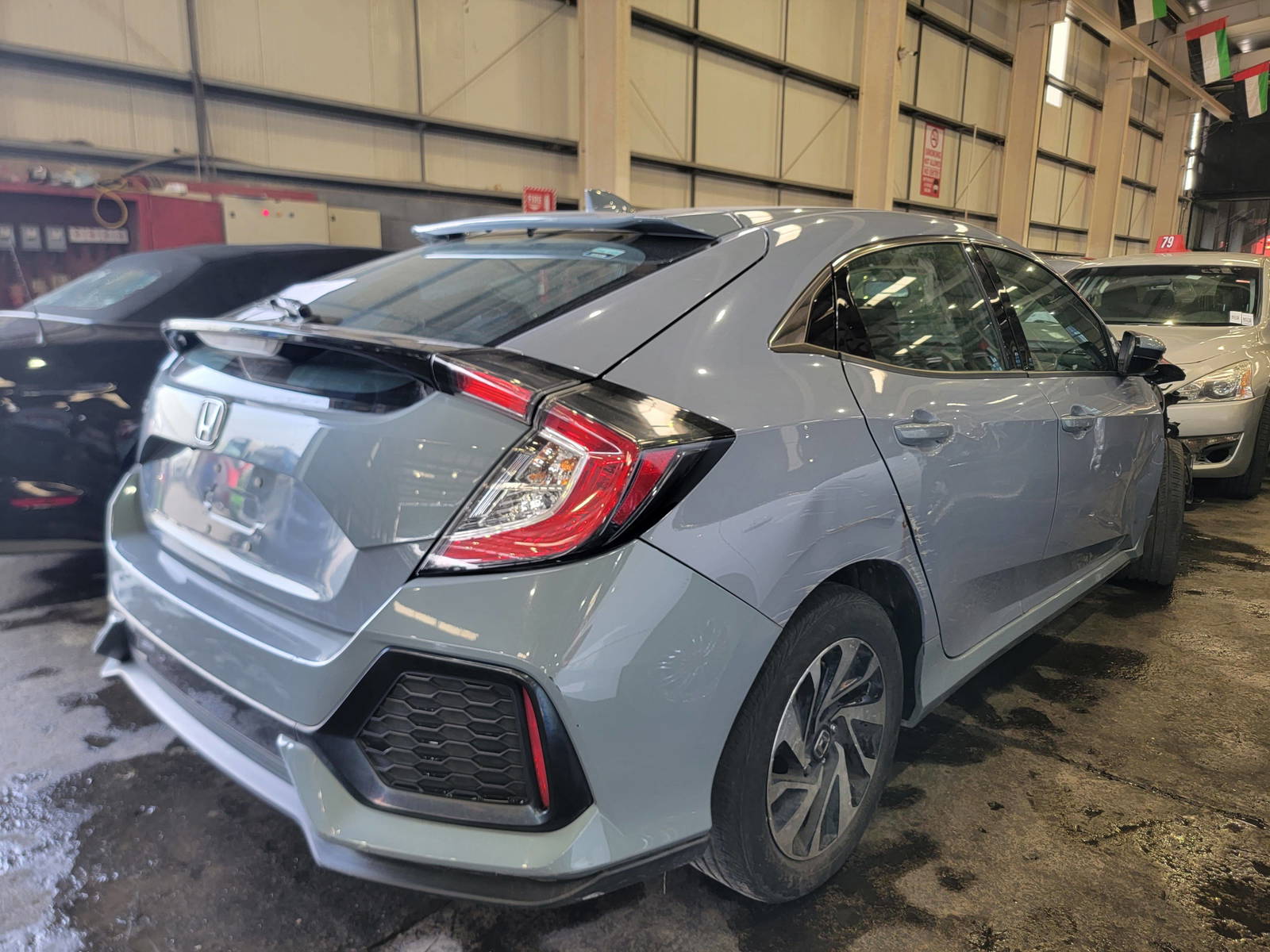 2017 HONDA CIVIC — 208384 Miles — Lot HU417788 — Main - Marhaba Auctions Used Cars - Image 3