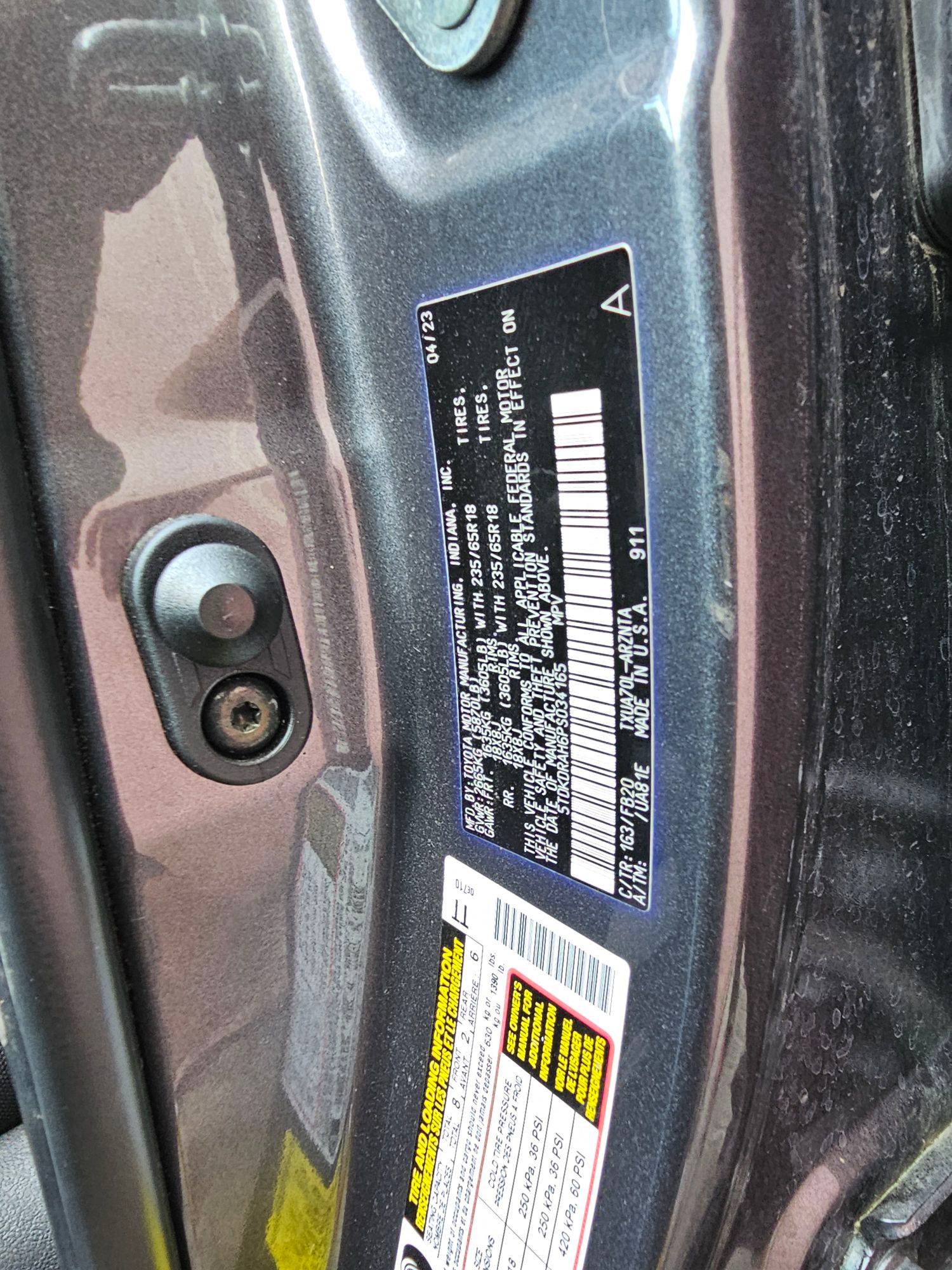 TOYOTA HIGHLANDER 2023 - Marhaba Auction Used Cars - Image 7