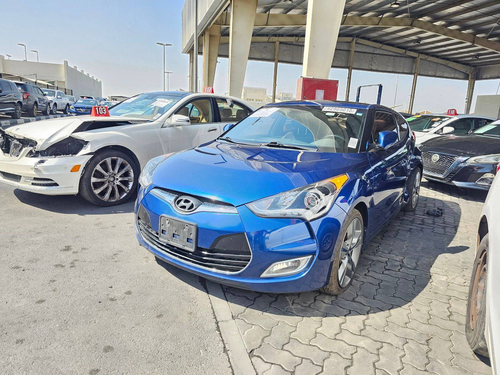 2016 HYUNDAI VELOSTER — 186011 KM — Lot 62865015 — Souq - Marhaba Auctions Used Cars - Image 3