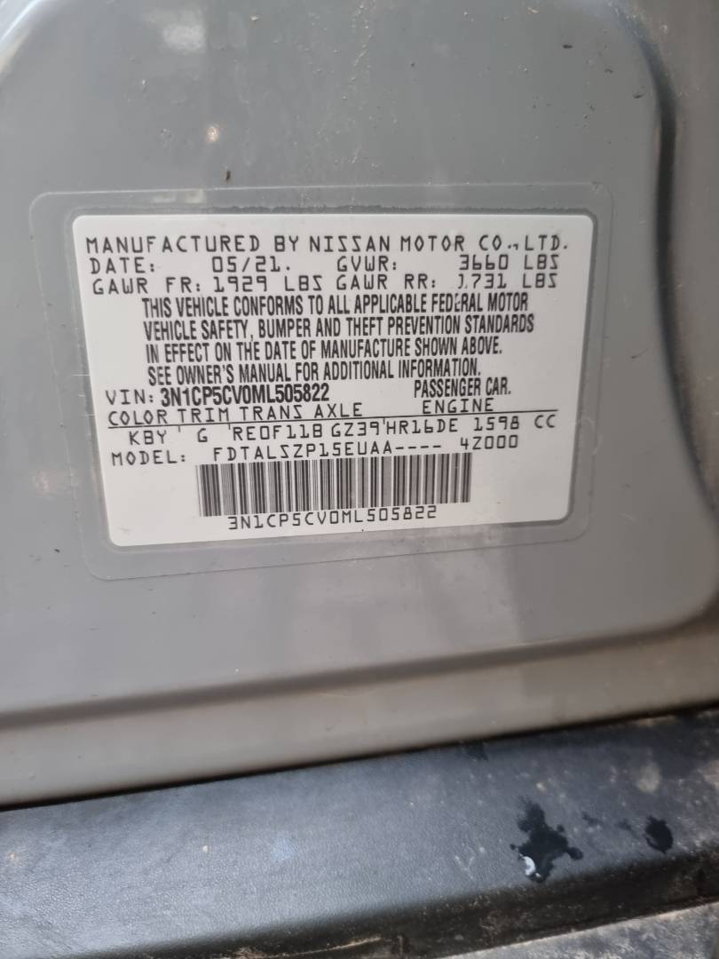 NISSAN KICKS 2021 - Marhaba Auction Used Cars - Image 8