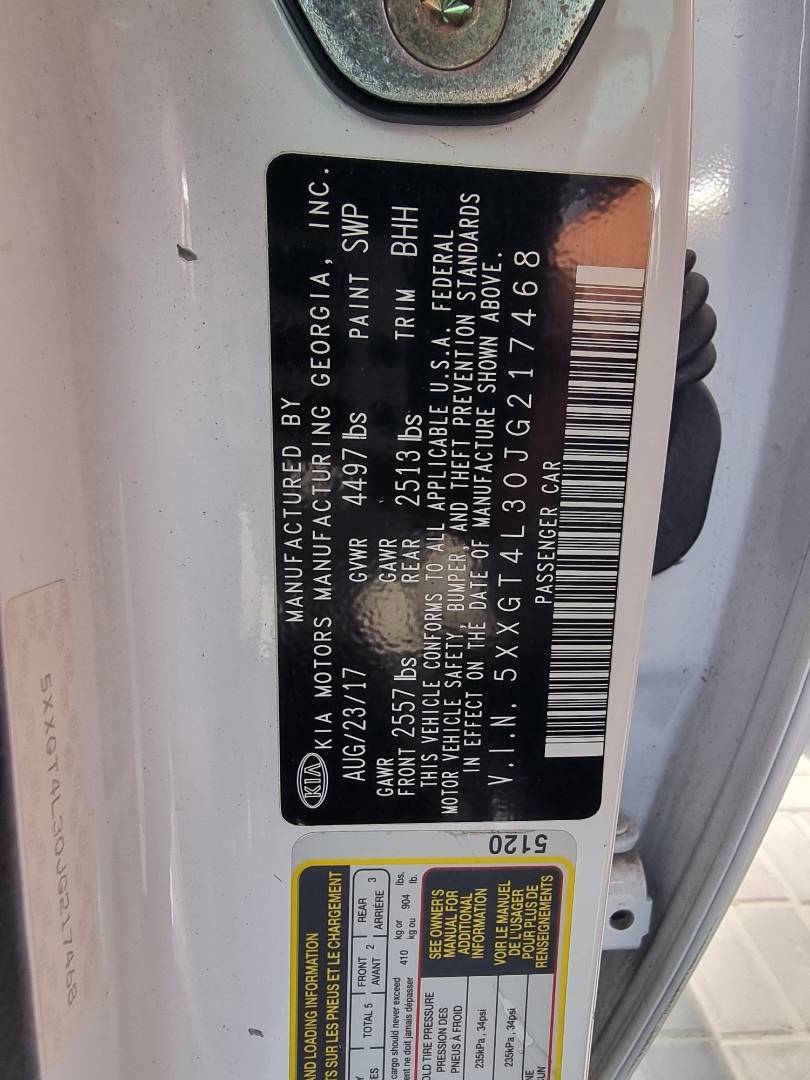 KIA OPTIMA 2018 - Marhaba Auction Used Cars - Image 7