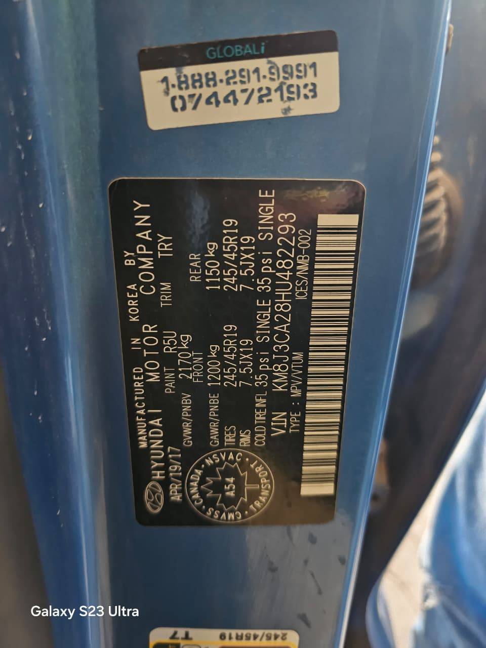 HYUNDAI TUCSON 2017 - Marhaba Auction Used Cars - Image 10