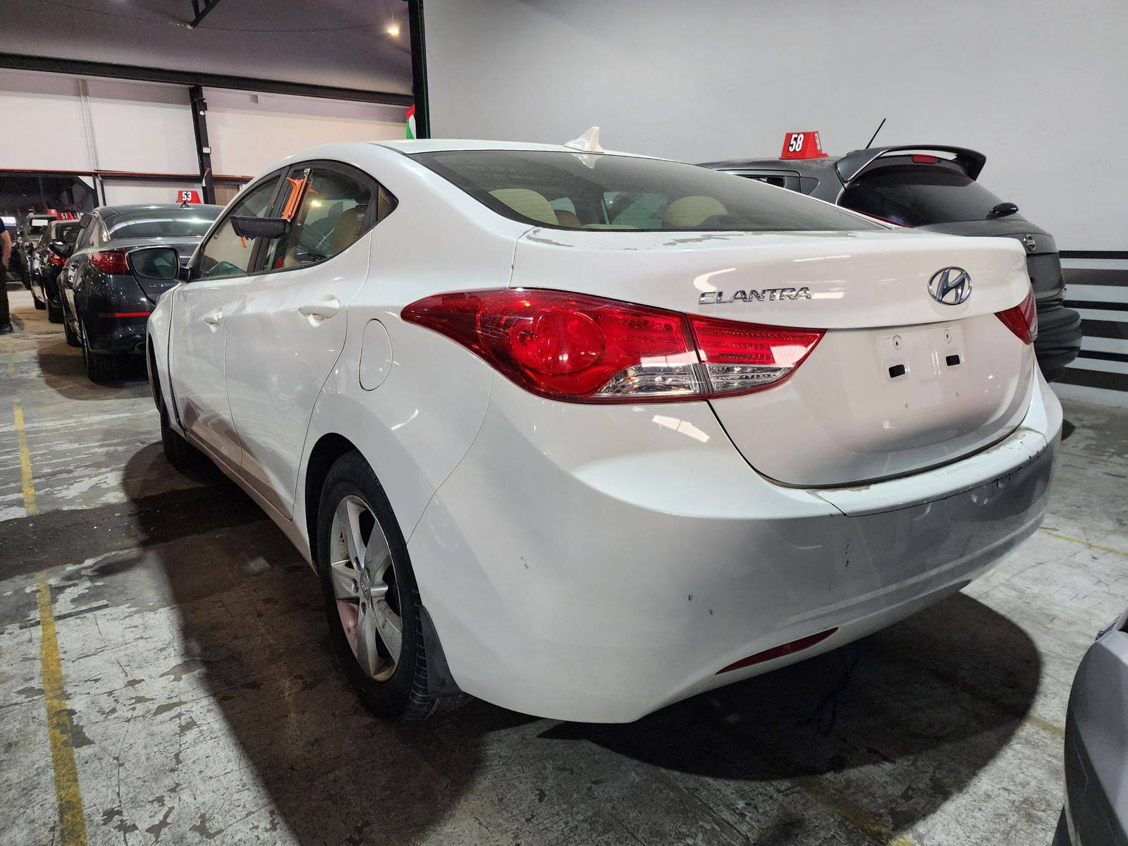 2013 HYUNDAI ELANTRA — 215599 Miles — Lot 317624 — Al Quoz - Marhaba Auctions Used Cars - Image 6