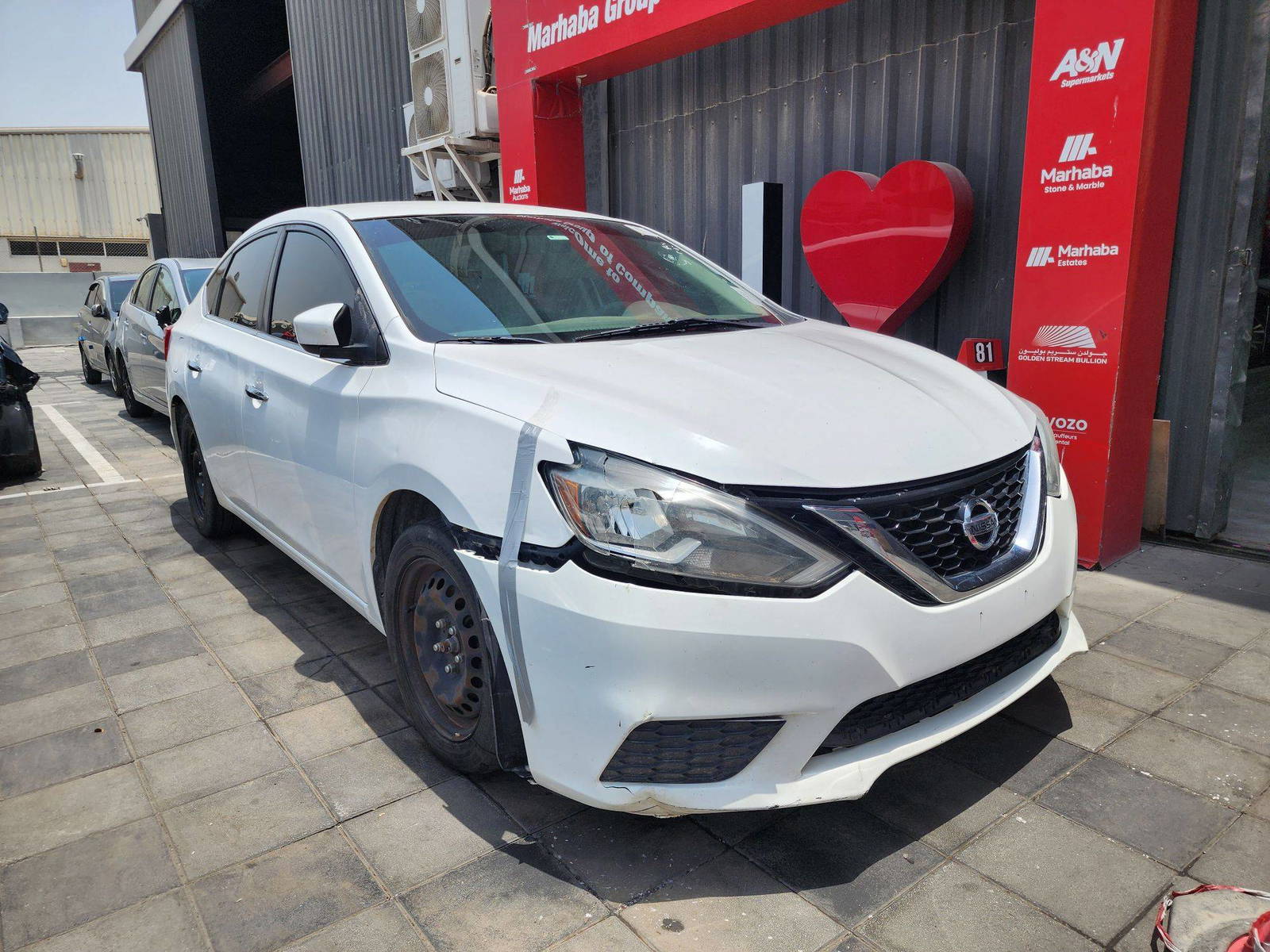 2017 NISSAN SENTRA — 140121 Miles — Lot 336952 — Al Quoz - Marhaba Auctions Used Cars - Image 6