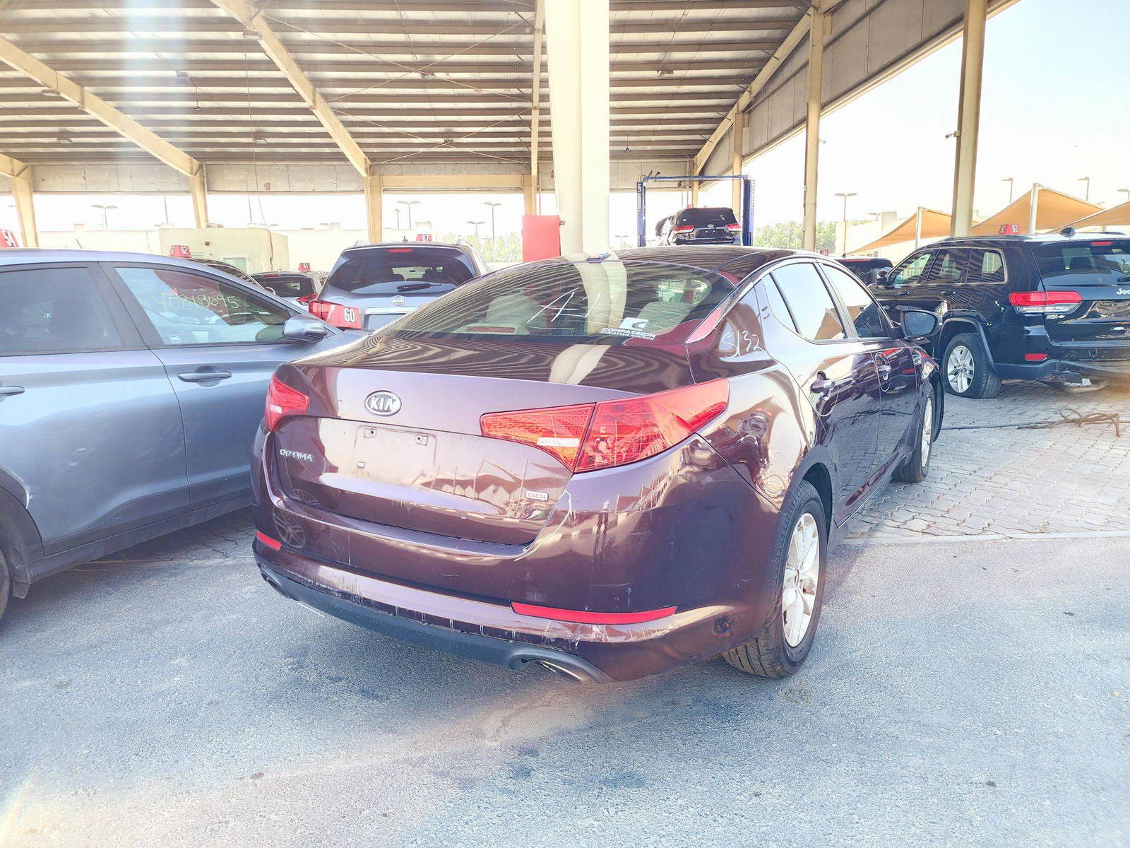 2012 KIA OPTIMA — 233935 Miles — Lot G038356 — Souq - Marhaba Auctions Used Cars - Image 3